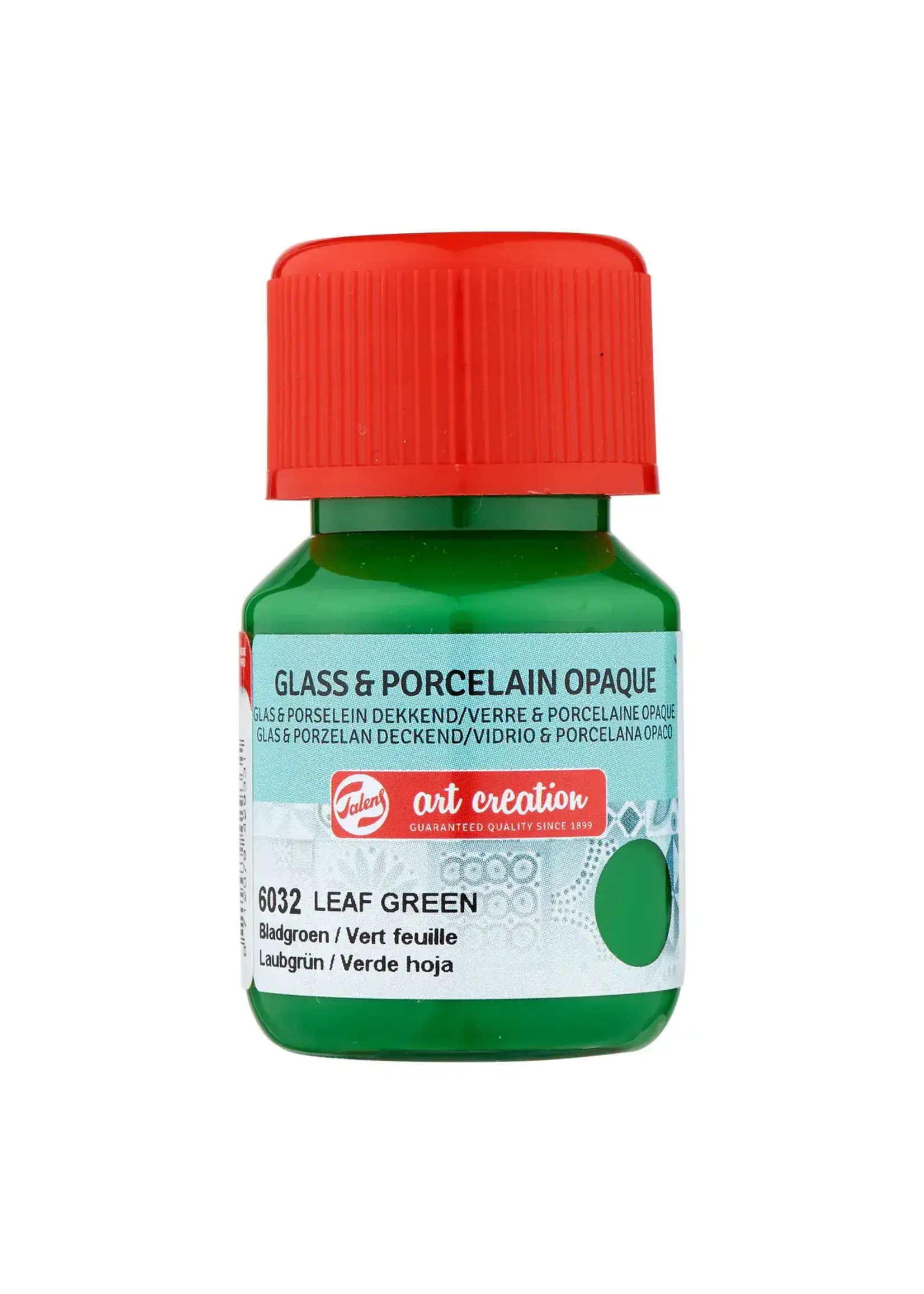 Talens Talens Art Creation Glass & Porcelain Dekkend Fles 30 ml Bladgroen 6032
