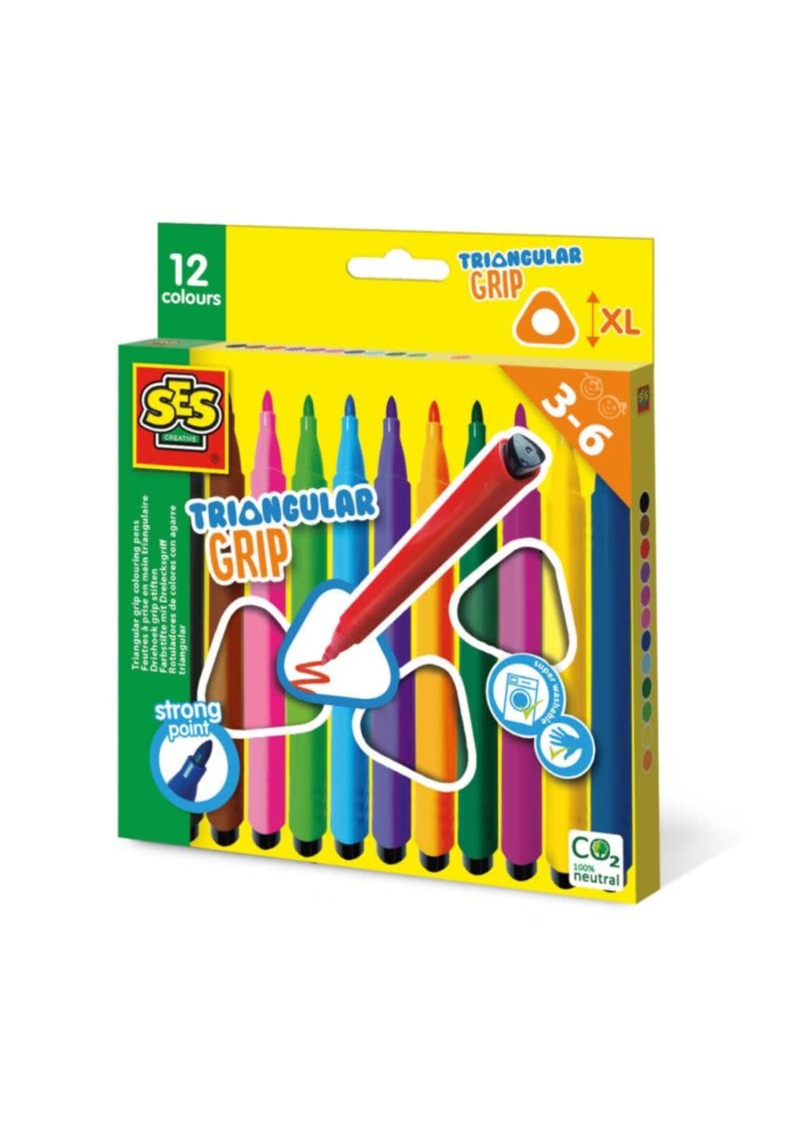 SES SES Driehoek grip Stiften