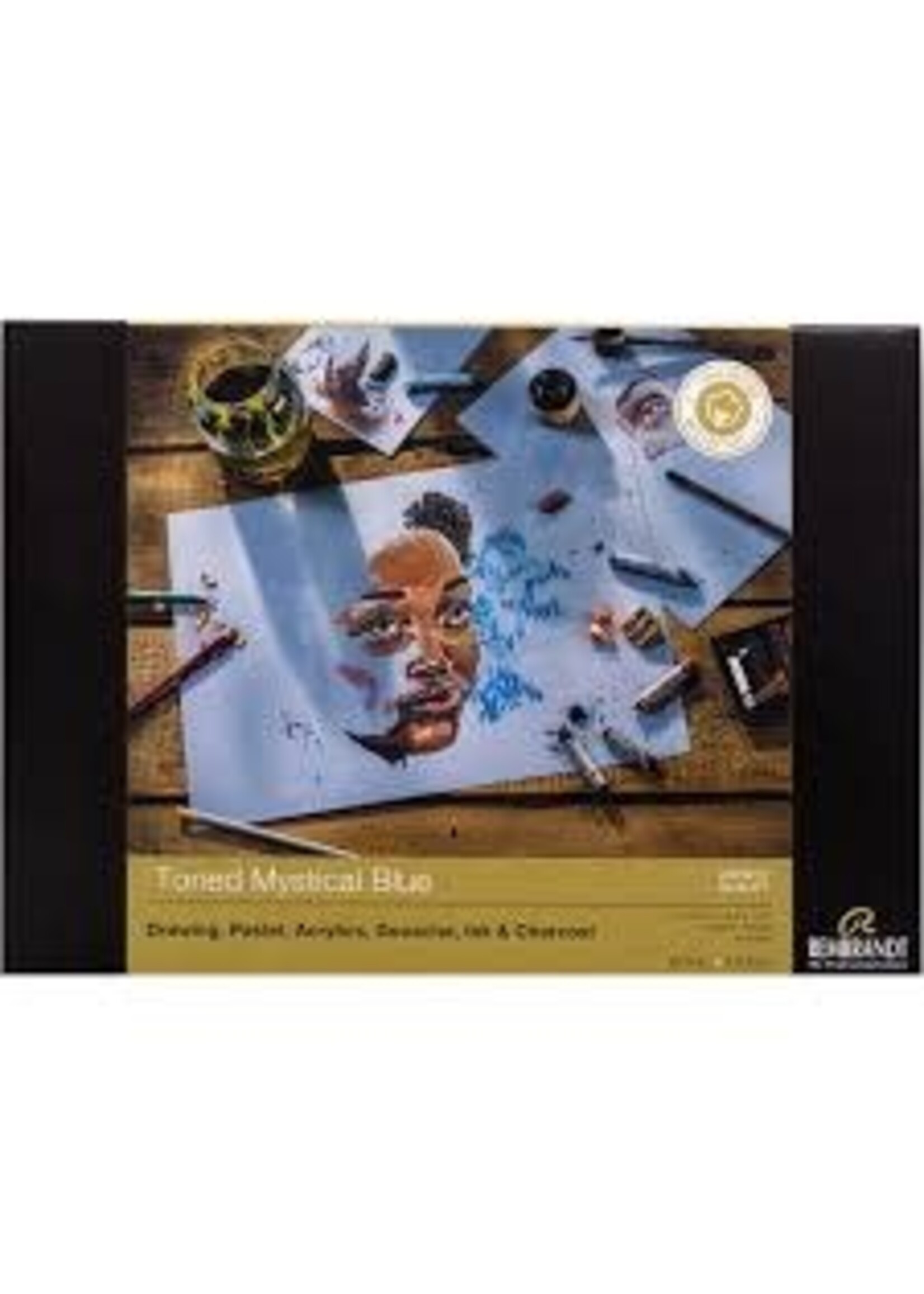 REMBRANDT Rembrandt Toned Paper Mystical Blue A4 | 21 x 29,7 cm, 180 g, 50 vellen