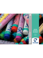 VAN GOGH Van Gogh Blok met pastelpapier 30 vellen in gebroken wit 160 g formaat 29,7 x 21 cm (A4)