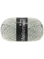 Lana Grossa Lana Grossa - Meilenweit - 150g - 6 draads - 8501 - Grijs/Licht Grijs