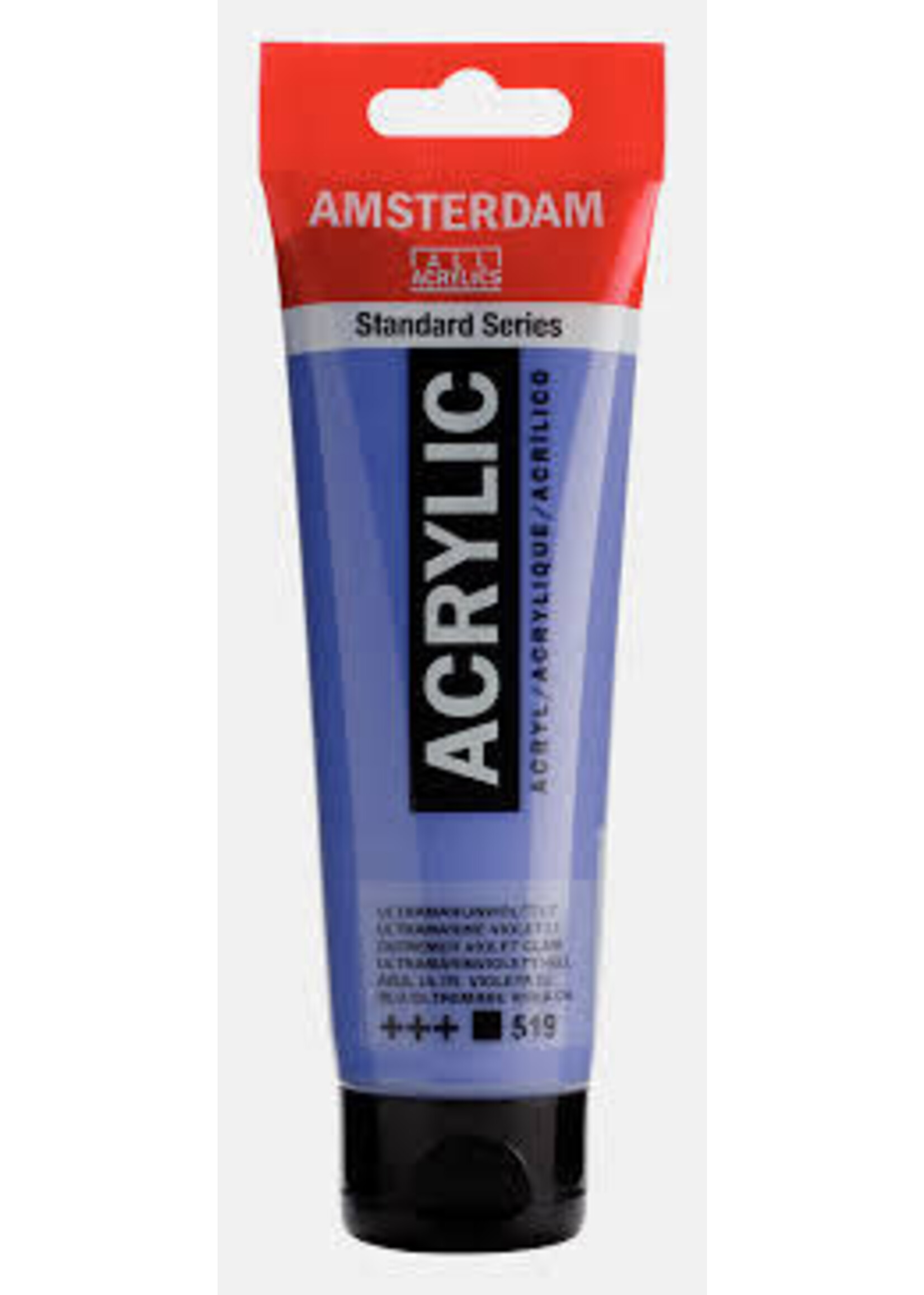 Talens Amsterdam Amsterdam Standard Series Acrylverf Tube 120 ml Ultramarijnviolet Licht 519