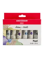 Talens Amsterdam Amsterdam Standard Series acrylverf parelmoer set | 6 × 20 ml 