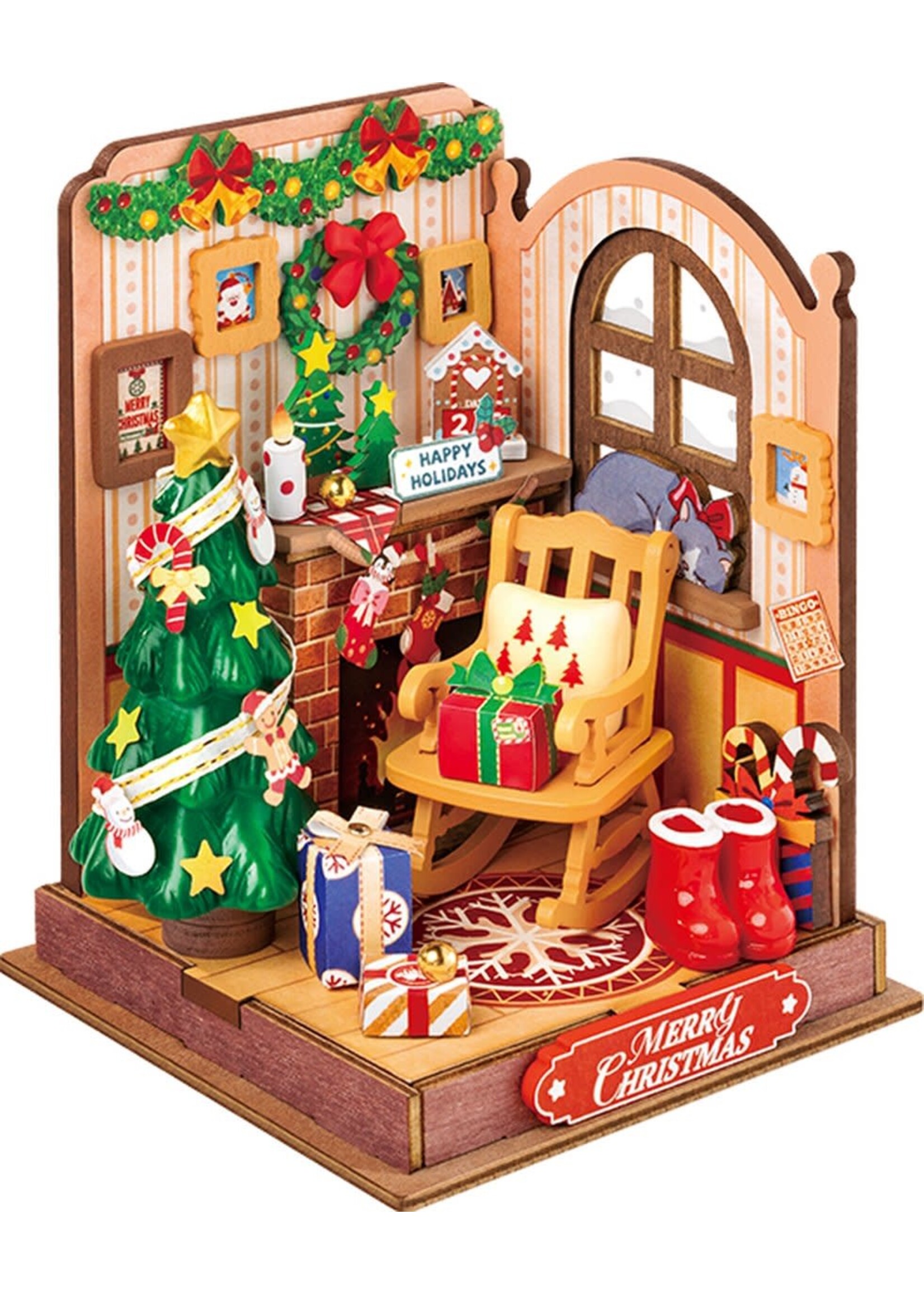 Rolife Rolife DIY Christmas Fireplace