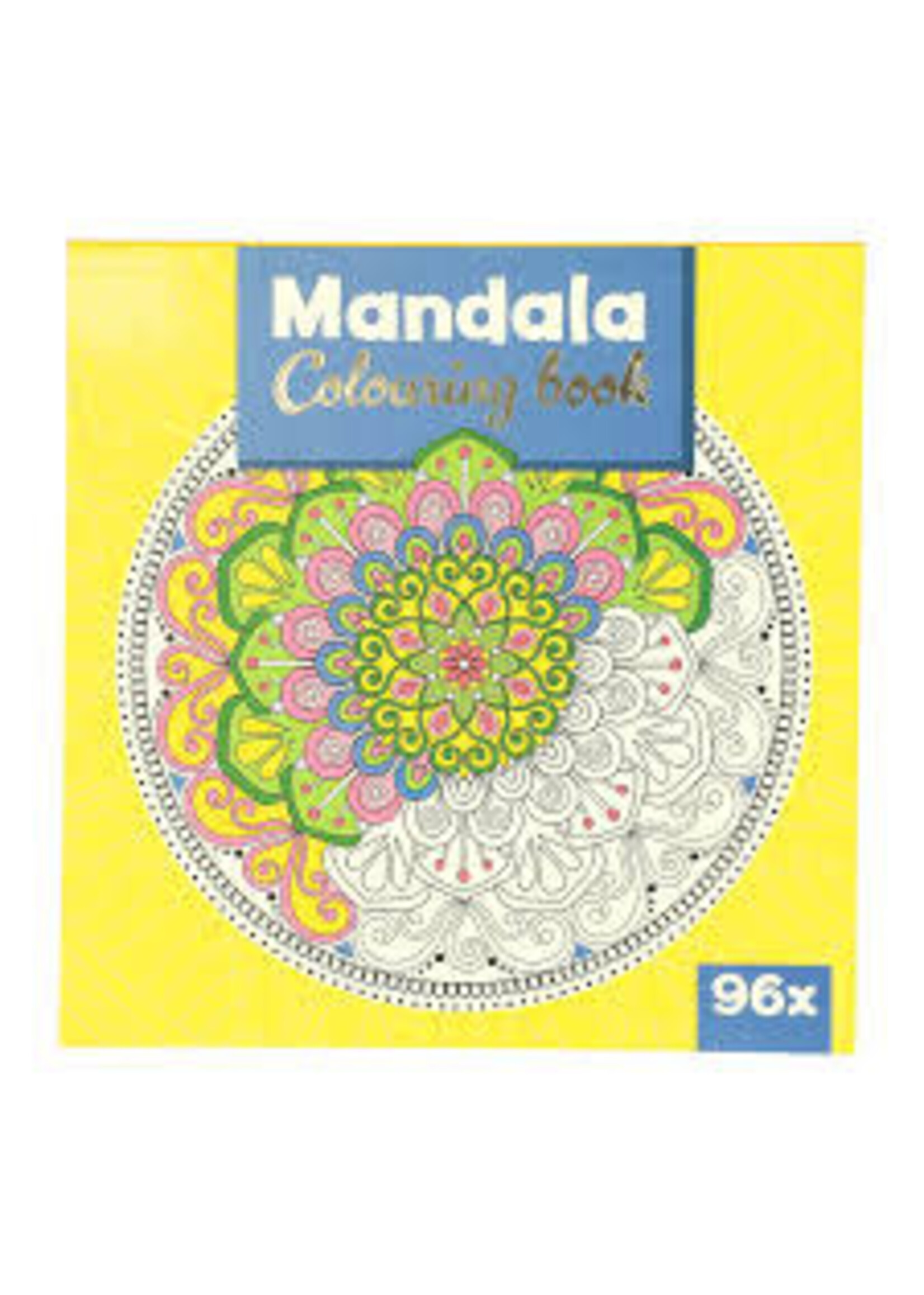 Hobbygroep Kleurboek Mandala 18x18 cm