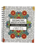 CChobby Kleurboek voor Volwassenen Geometric Meditations Spiraalgebonden