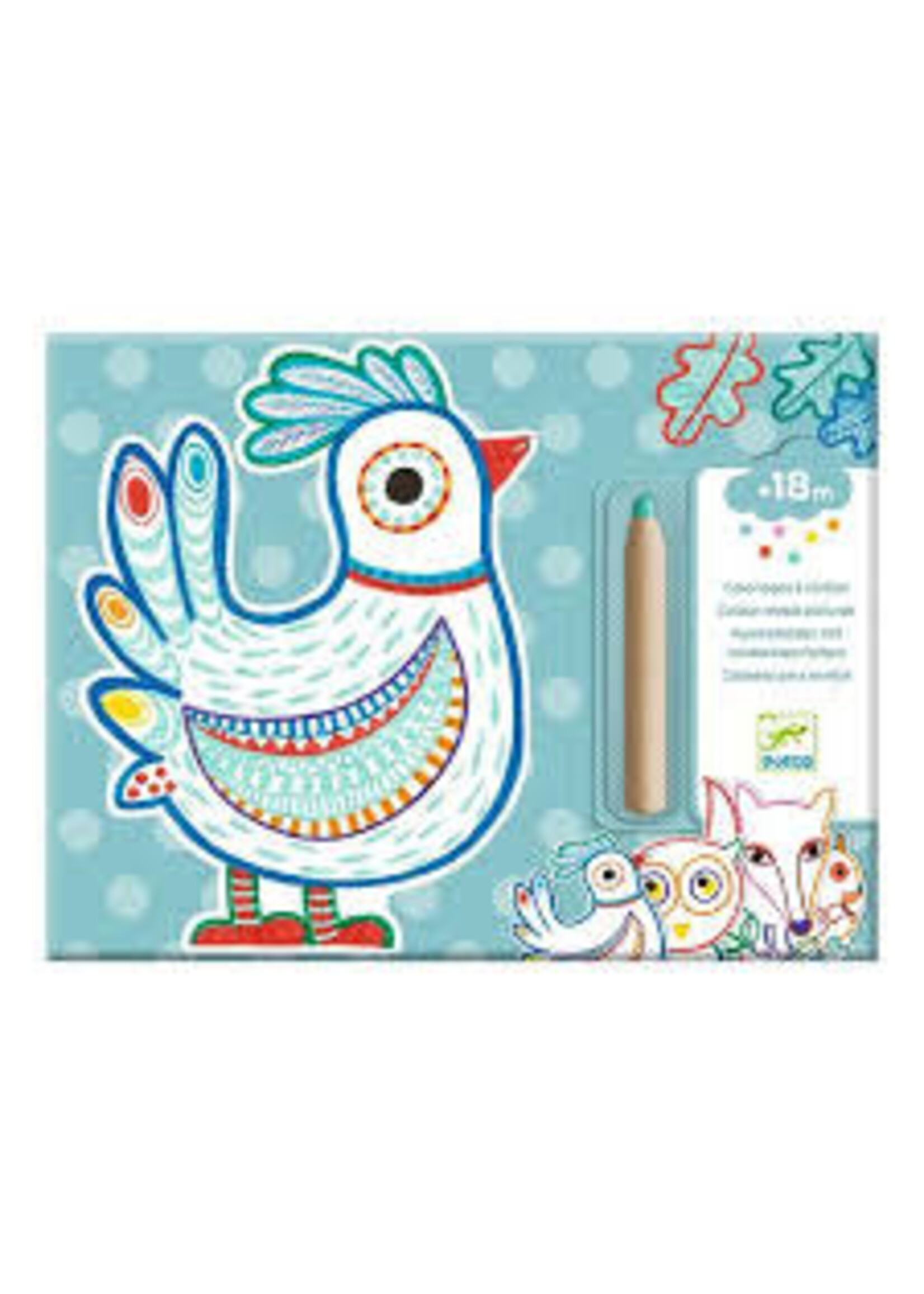 Djeco Djeco kleuren bosdieren (DJ00063)