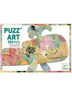Djeco Djeco 7658 Puzzelkunst - Walvis (150 stukjes)