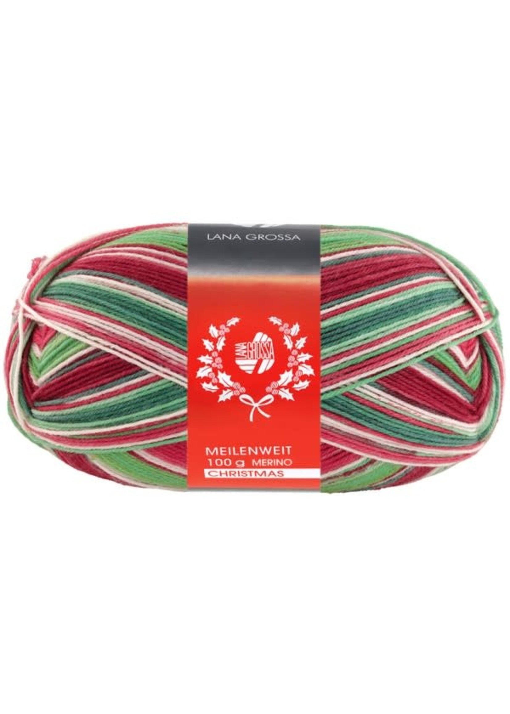Lana Grossa Lana Grossa Meilenweit 100g Merino Christmas (6792)