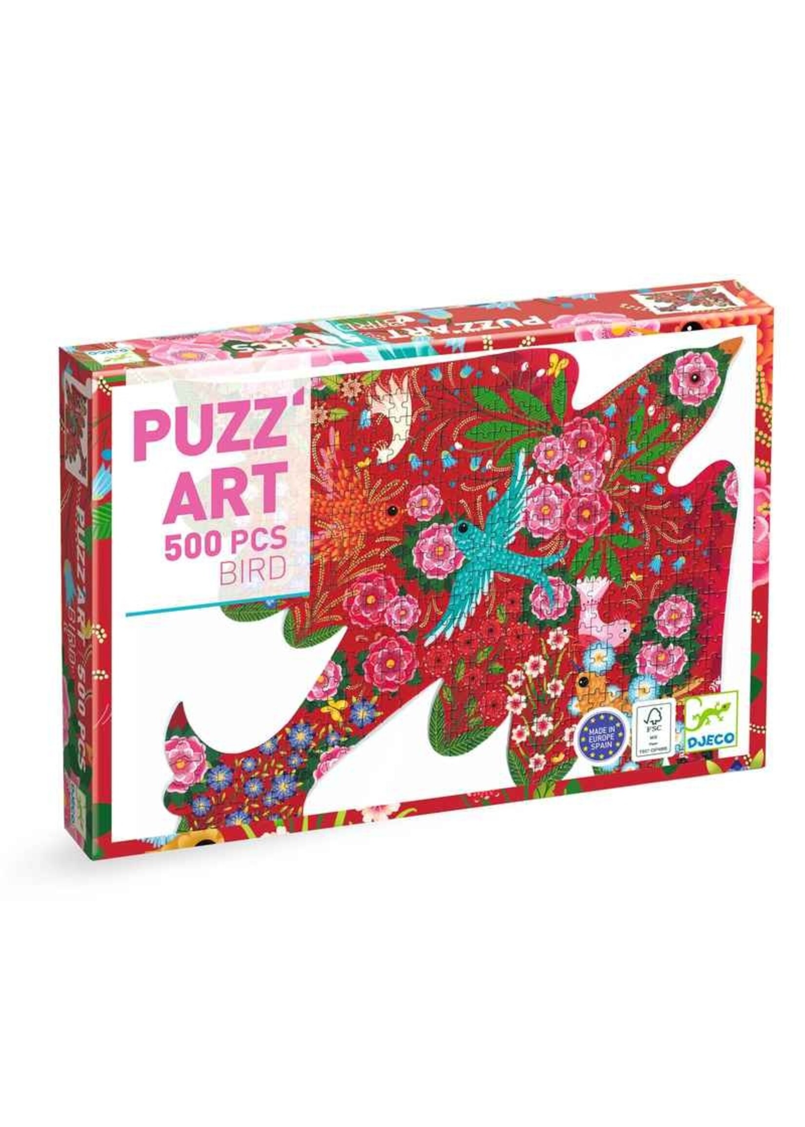 Djeco Djeco - Puzz' Art - vogels(500 stukjes)