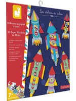 Janod Janod Atelier - Raketten Maken en Inclusief Lanceerstation