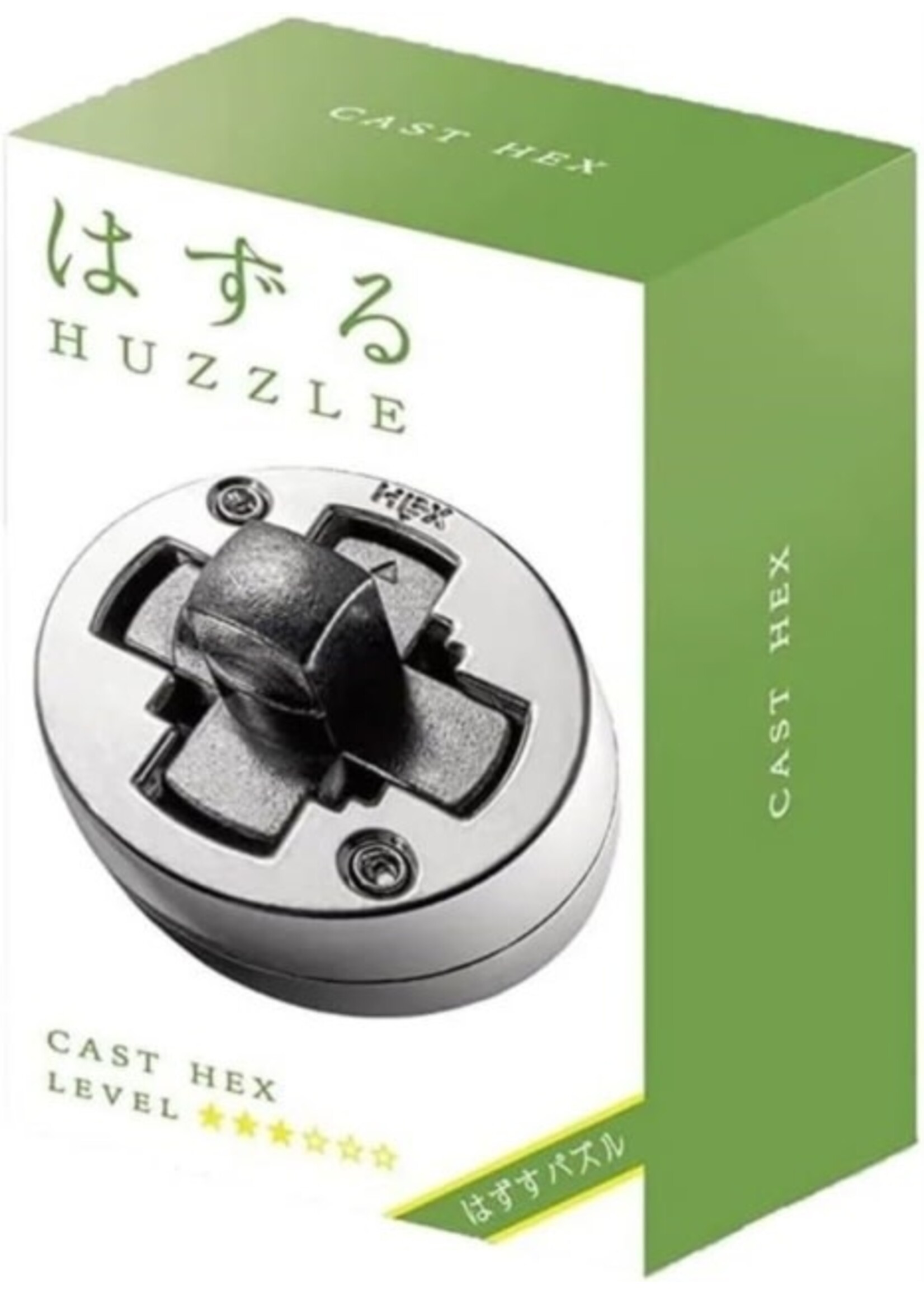 Huzzle Huzzle puzzle Cast Hex (level 3)