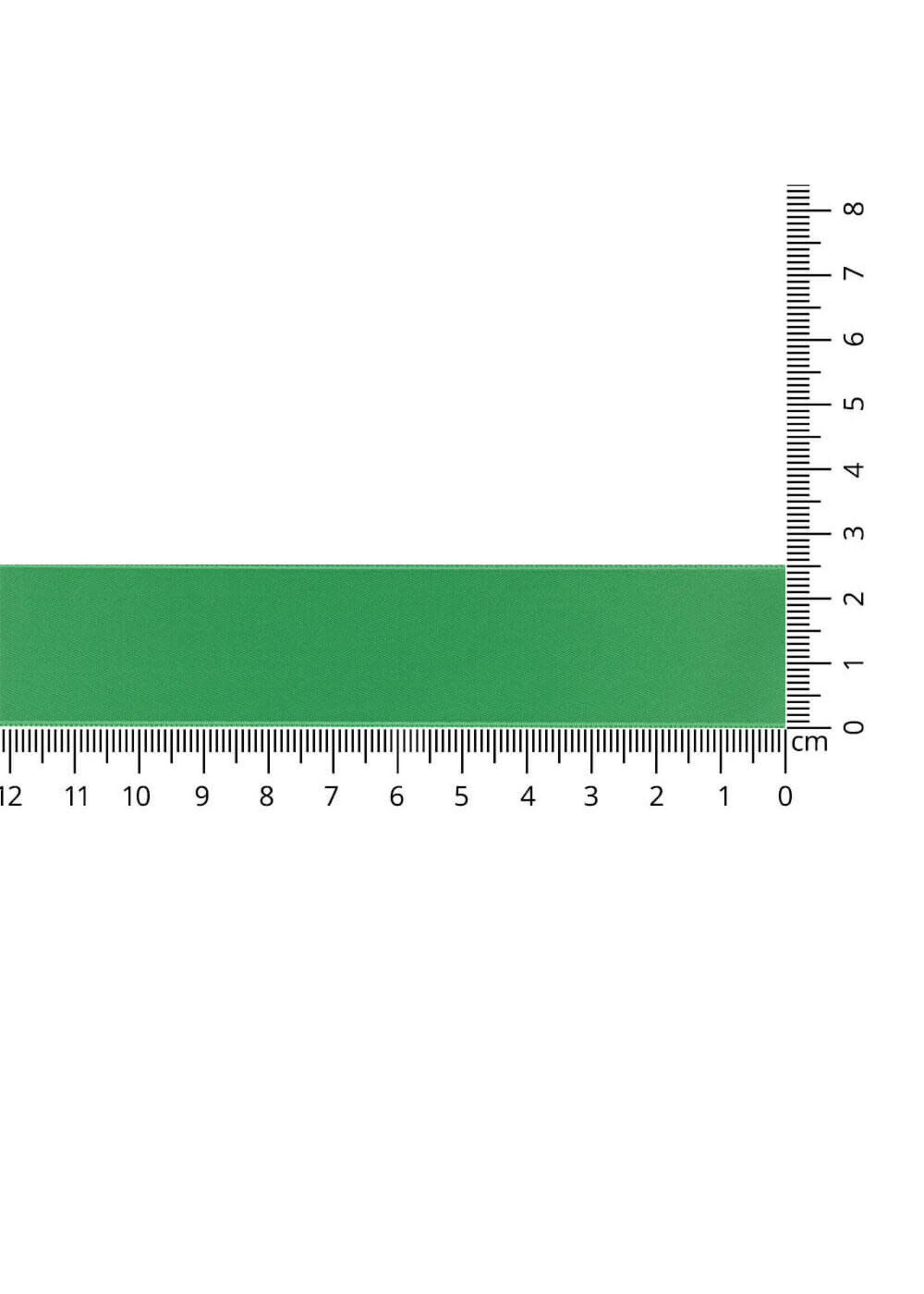 Kuny Kuny Satijnlint luxe Groen 25mm - 25m prijs per meter