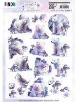find it 3D Cutting Sheets - Berries Beauties - Mystic Winter - Mystic Polar Bears