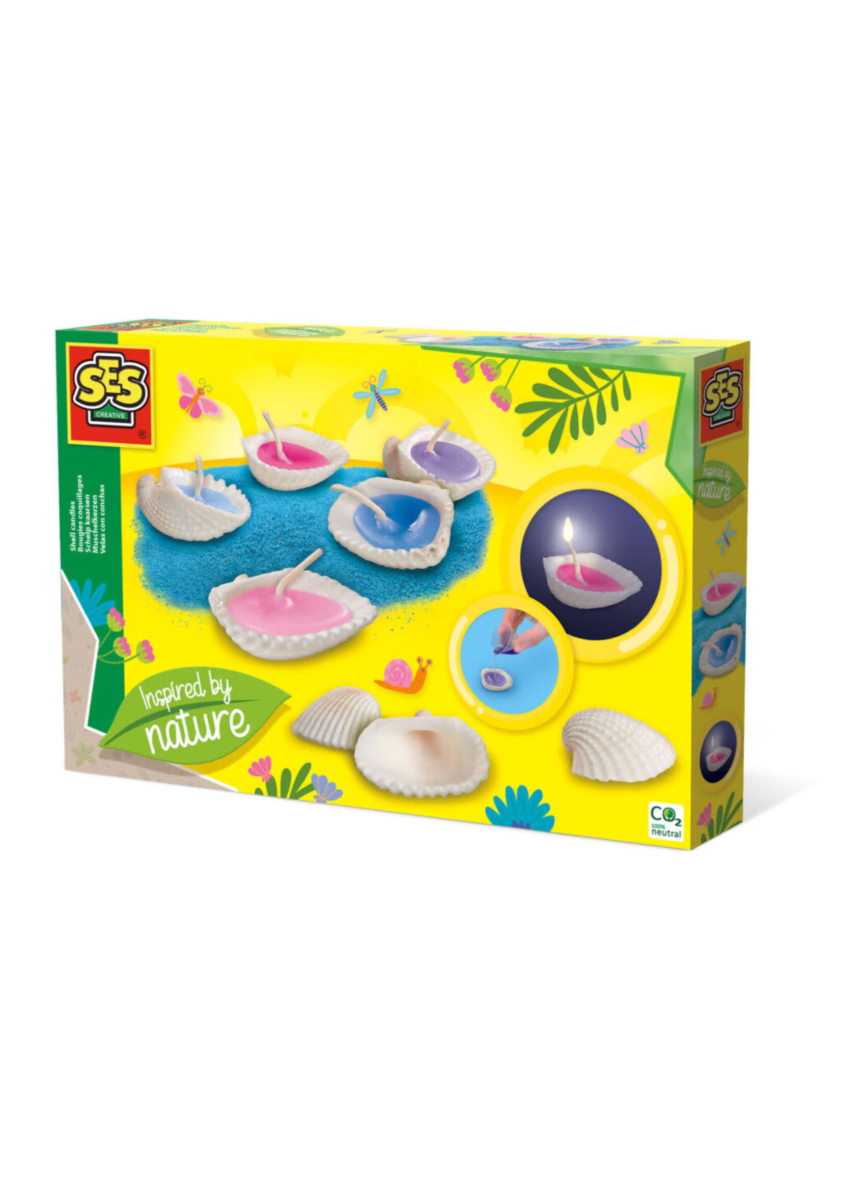 SES Schelp kaarsen – Inspired by nature