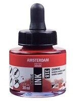 Talens Amsterdam Amsterdam Acrylinkt Fles 30 ml Karmijn 318