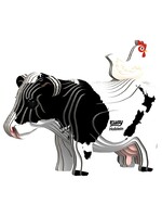 Eugy EUGY 3D - Holstein Cow