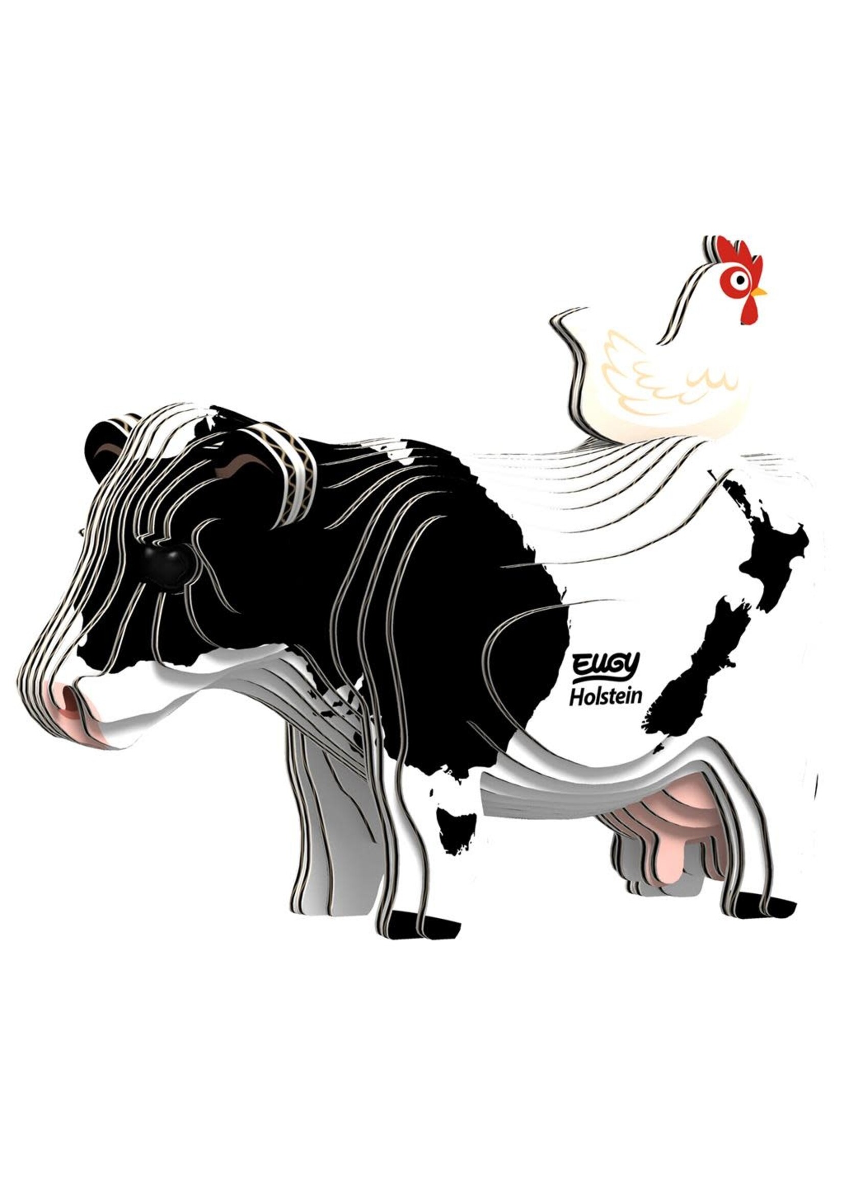 Eugy EUGY 3D - Holstein Cow