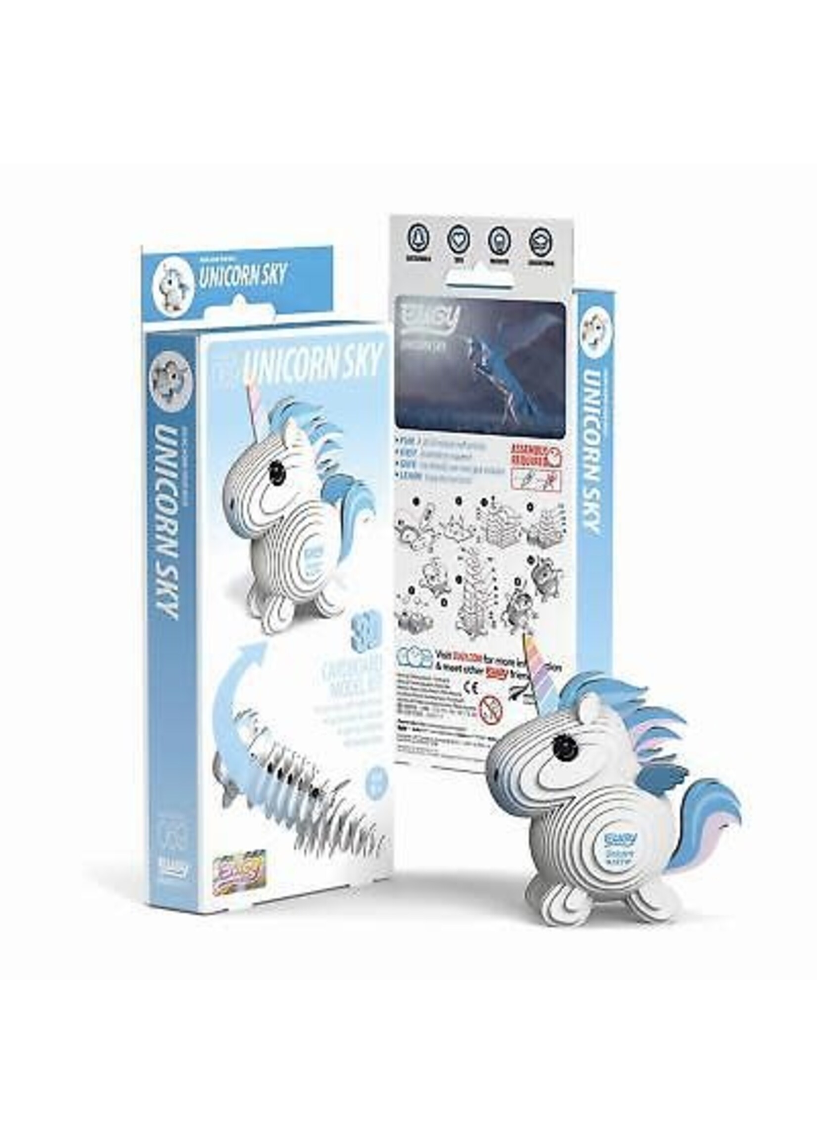 Eugy Eugy 3D  - Unicorn Sky