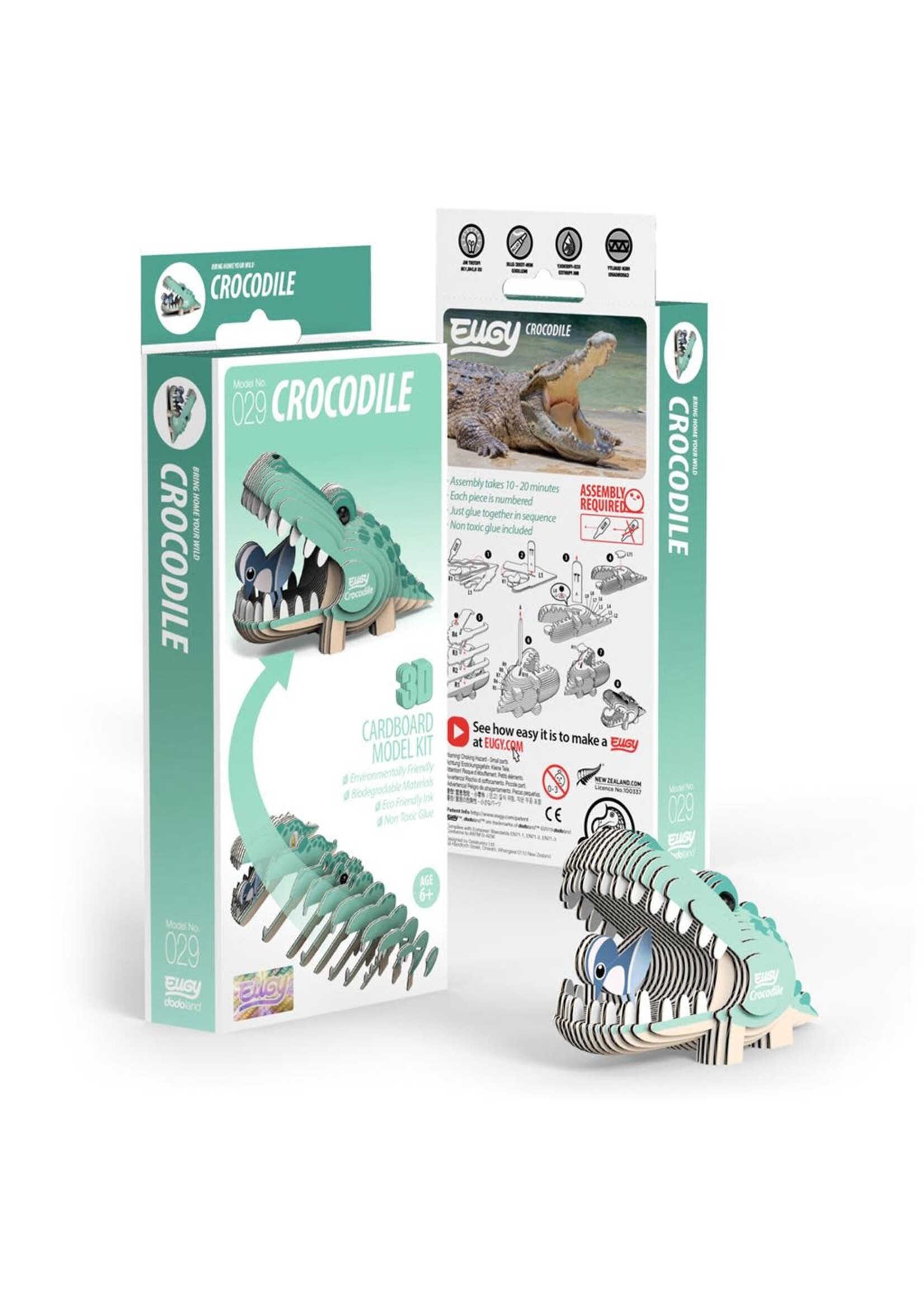 Eugy Eugy 3D Crocodile