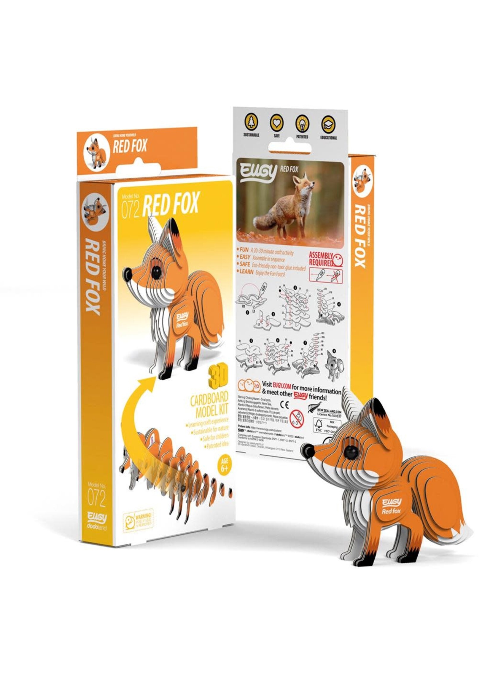 Eugy EUGY 3D - Red Fox