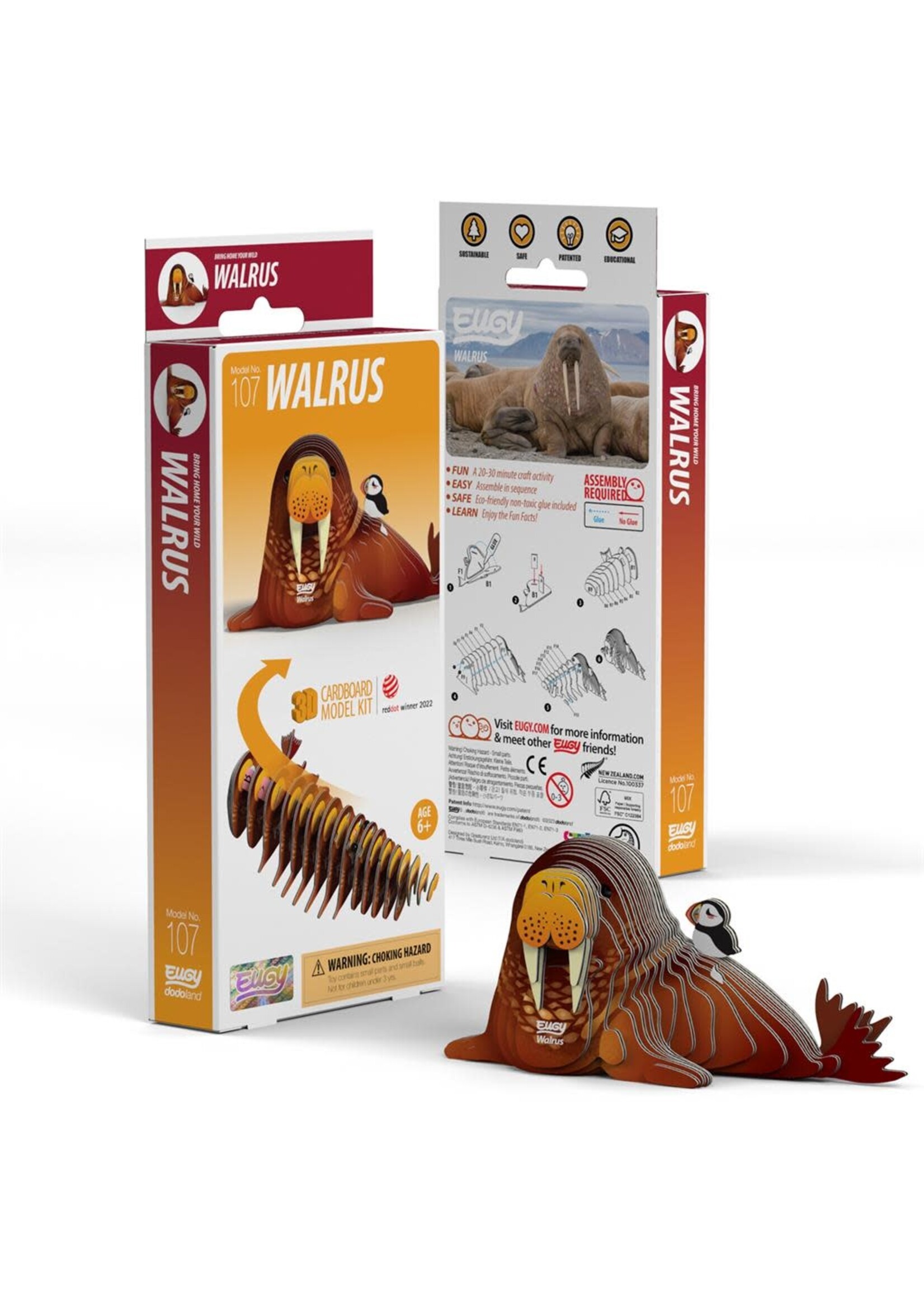 Eugy EUGY 3D - Walrus