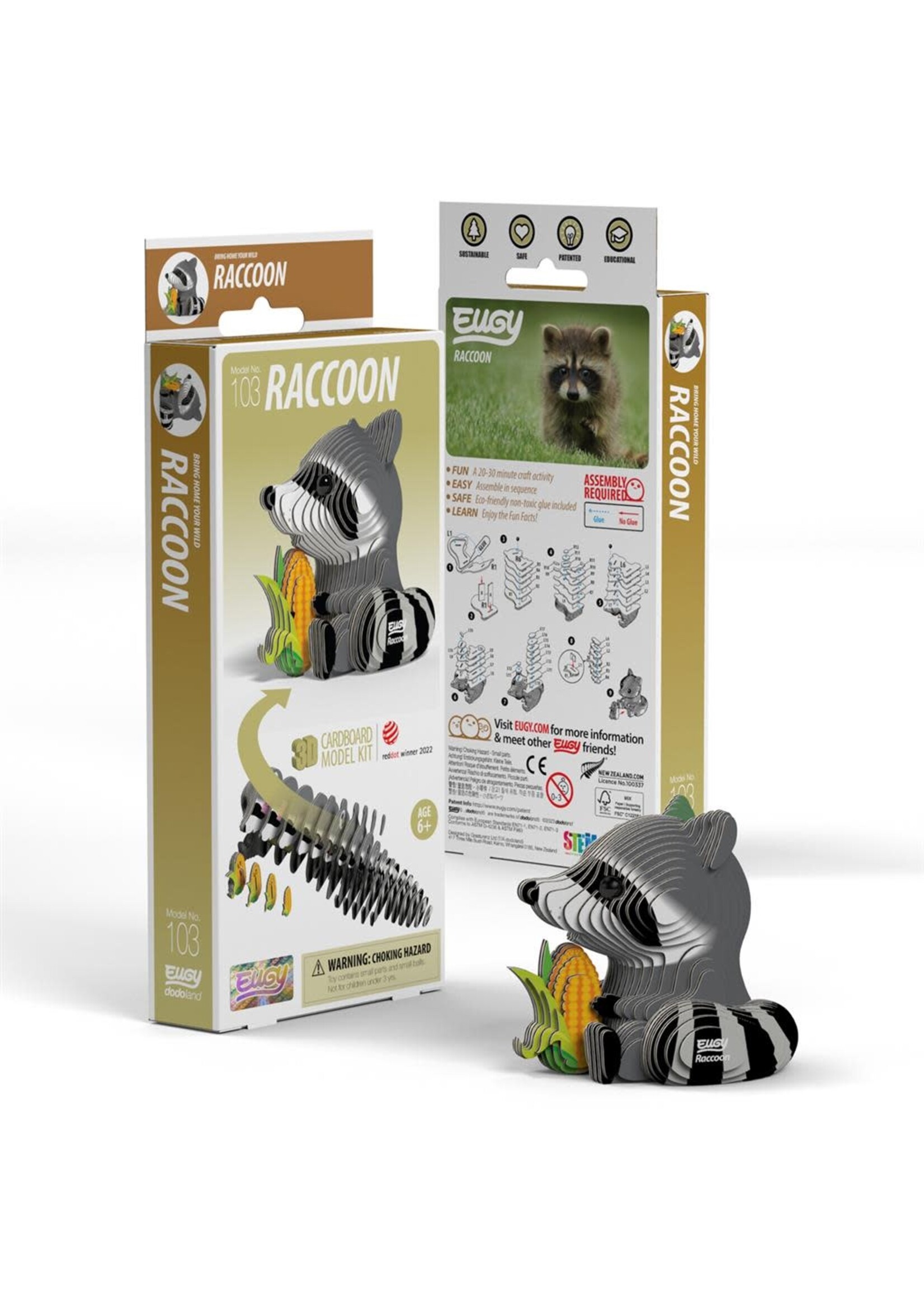 Eugy EUGY 3D - Raccoon