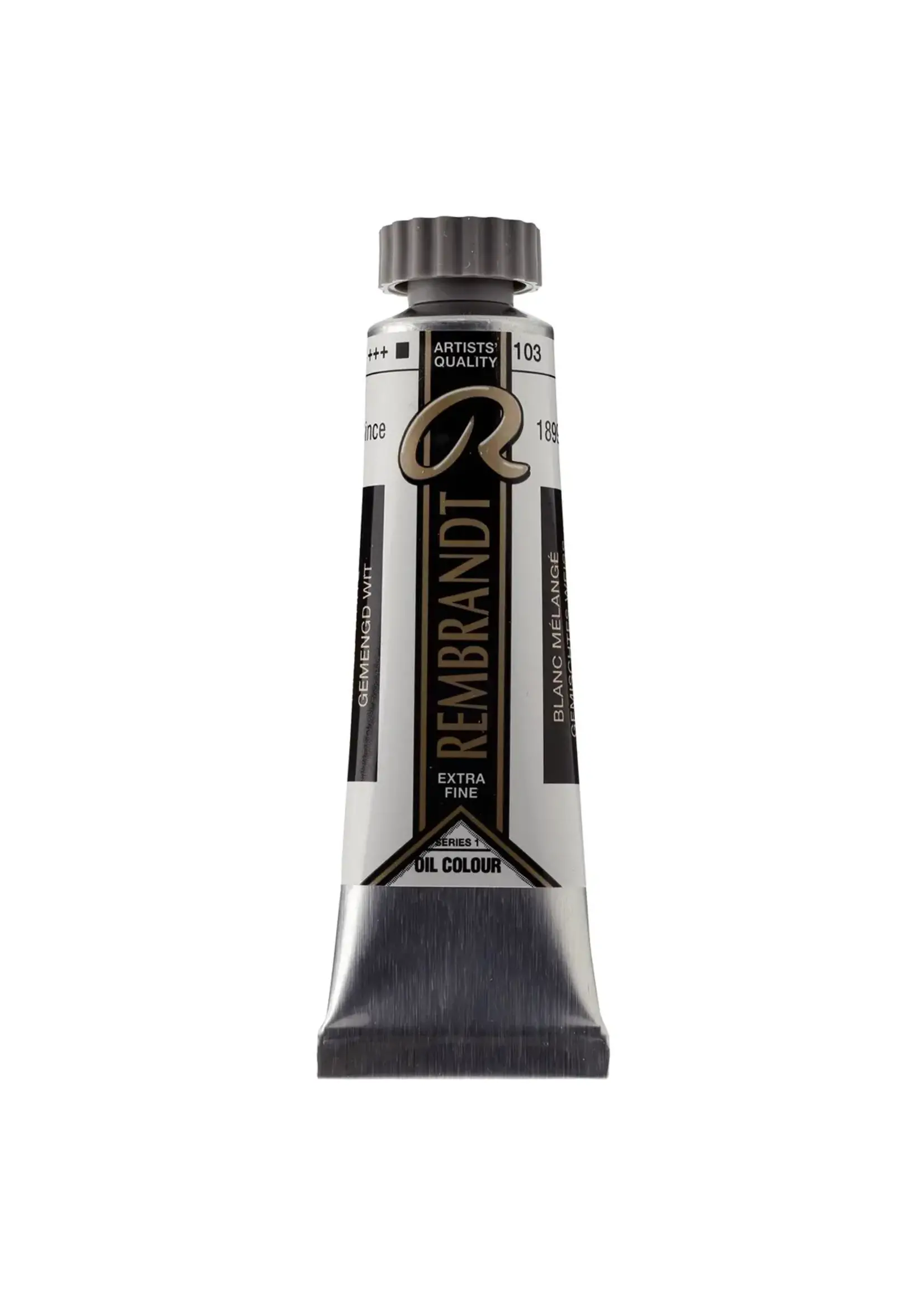 REMBRANDT Rembrandt Olieverf Tube 15 ml Gemengd Wit (Saffloerolie) 103