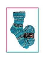 Opal Opal Passion 6-draads 8x150gr - 11375 - Blauw