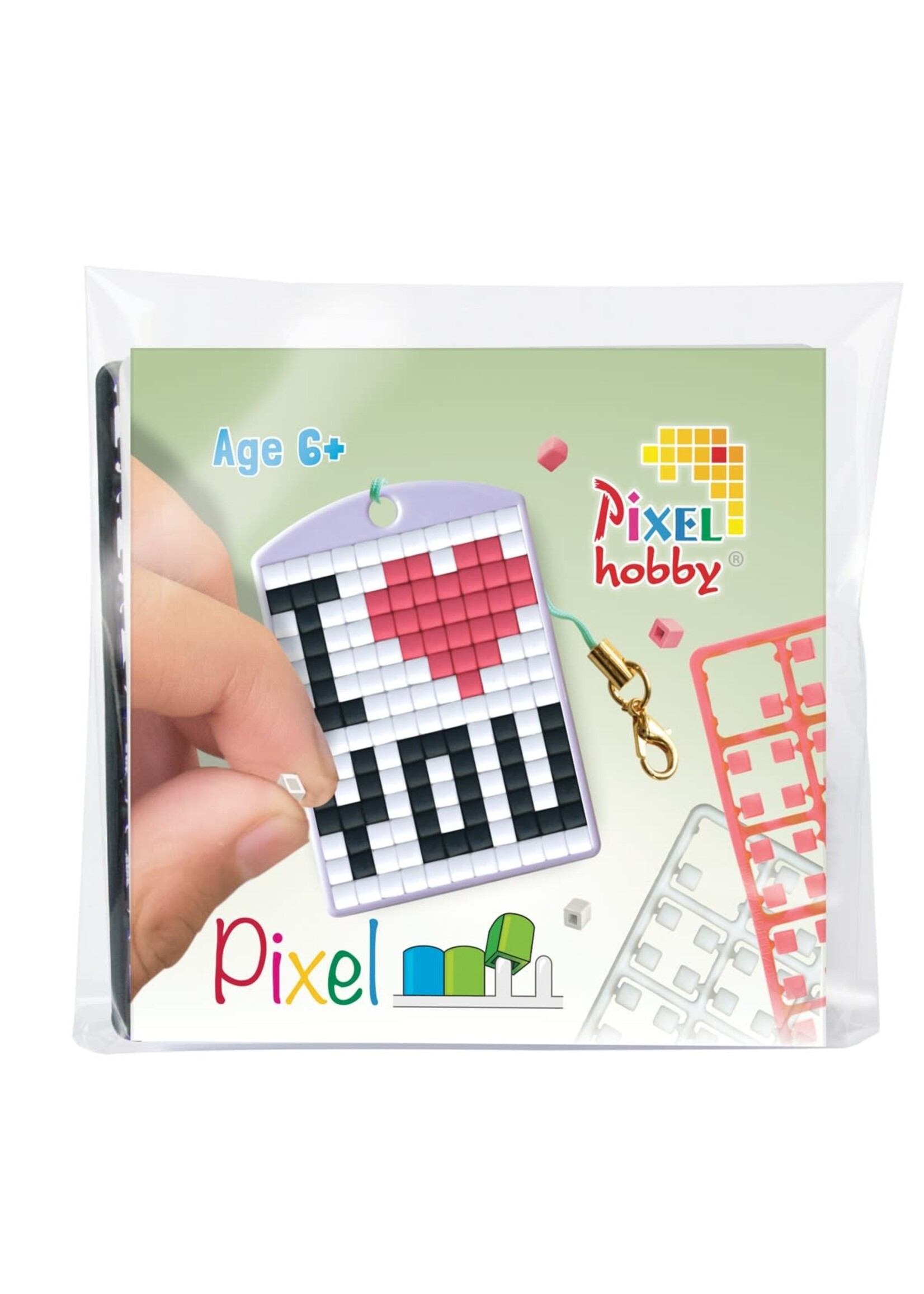 Pixel Pixel hobby Medaillion - I Love You