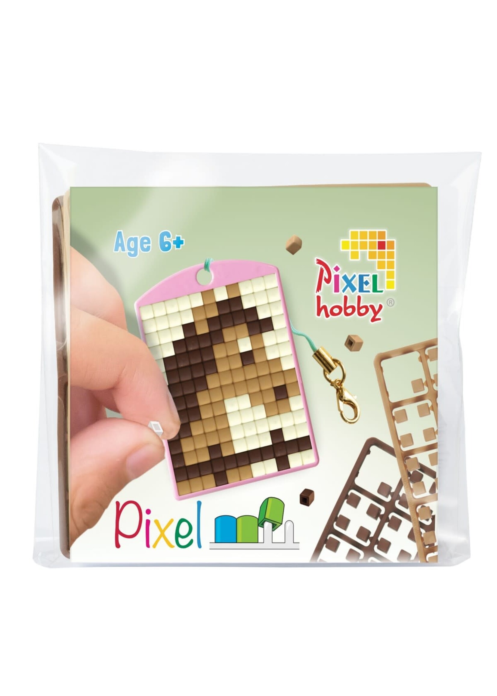 Pixel Pixel Medaillion - Paard