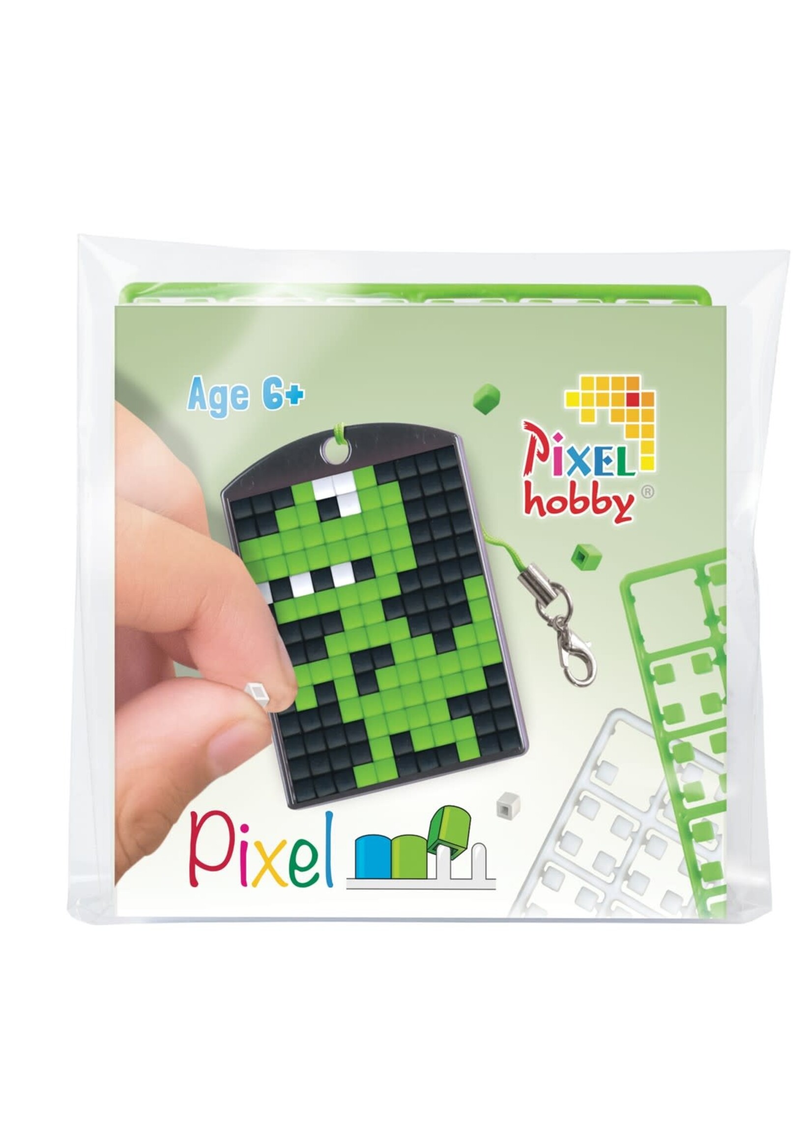 Pixel Pixel hobby Sleutelhanger Dino