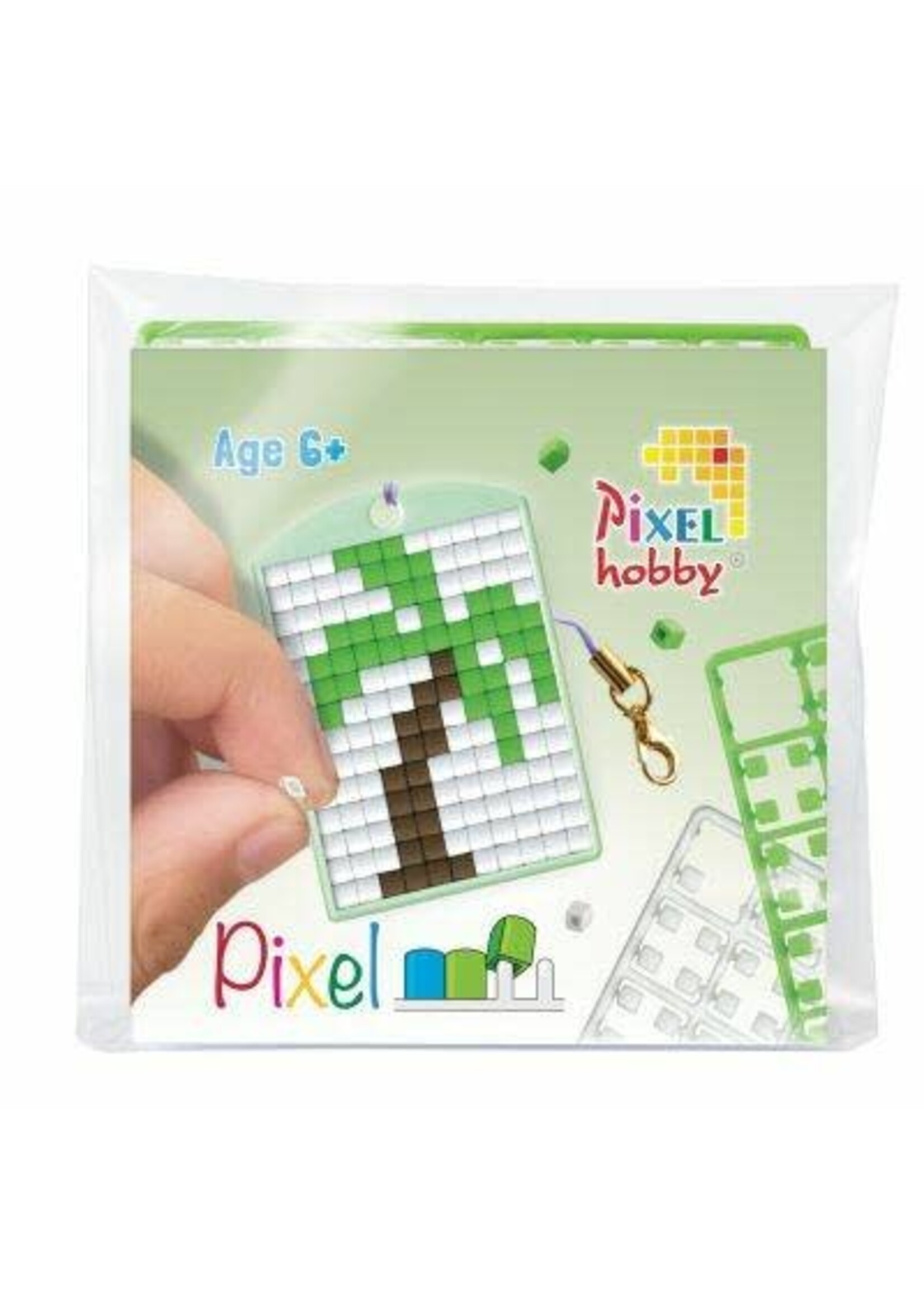 Pixel Pixel Medaillion - Palmboom