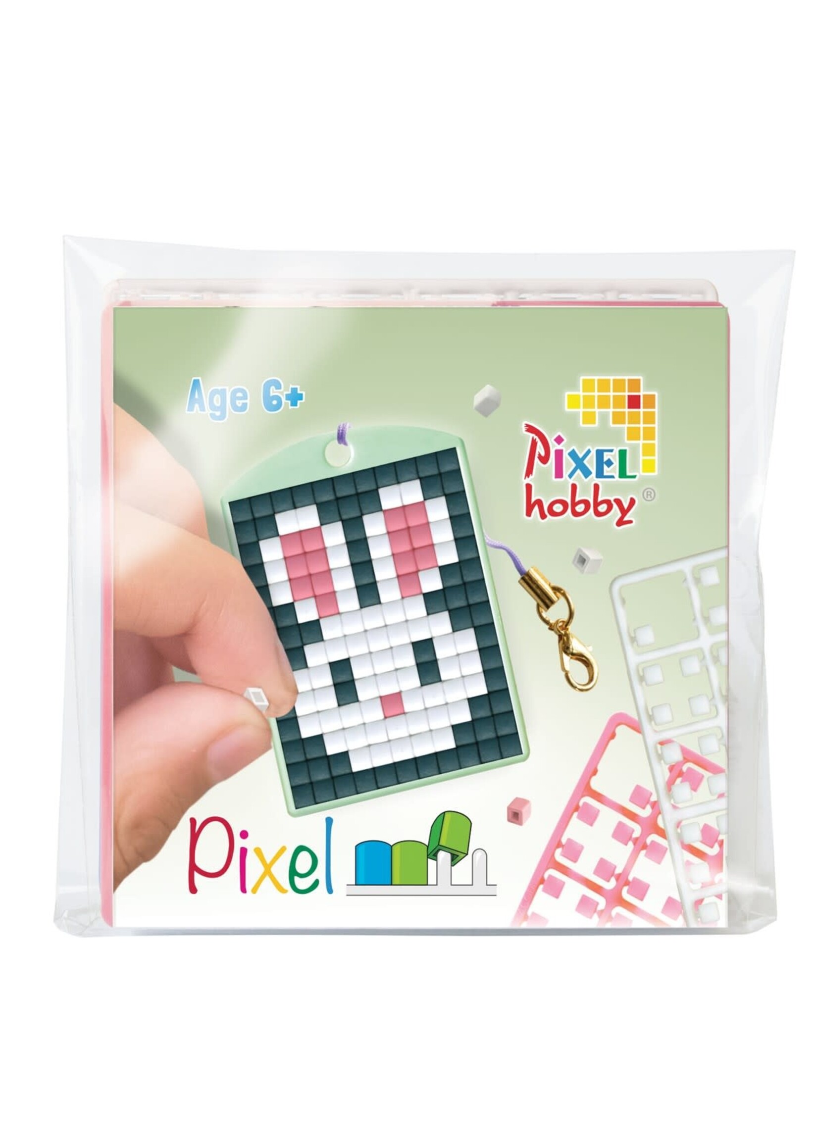 Pixel Pixel Medaillion - Konijn