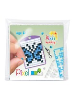 Pixel Pixel Medaillion - Vlinder