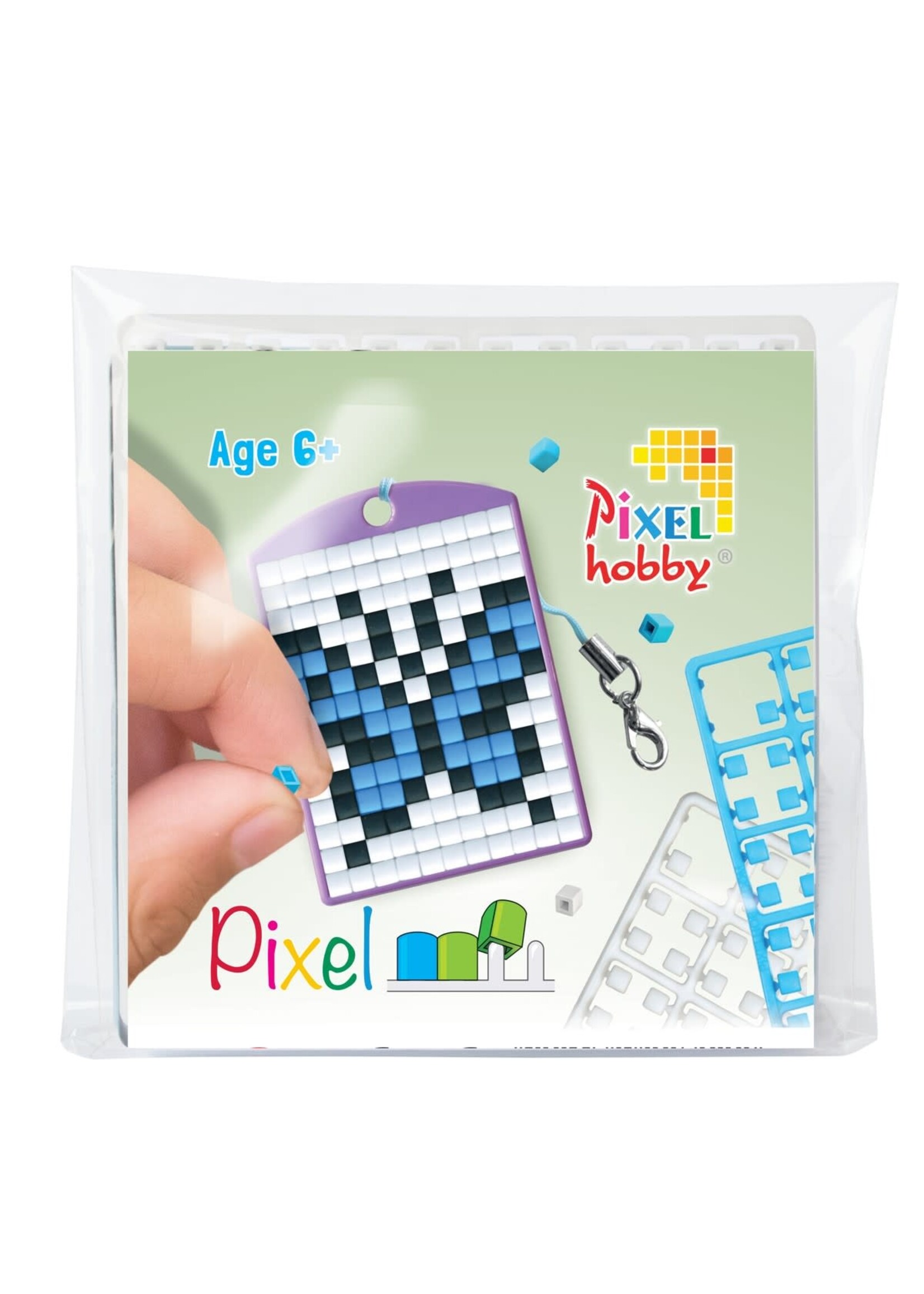 Pixel Pixel Medaillion - Vlinder