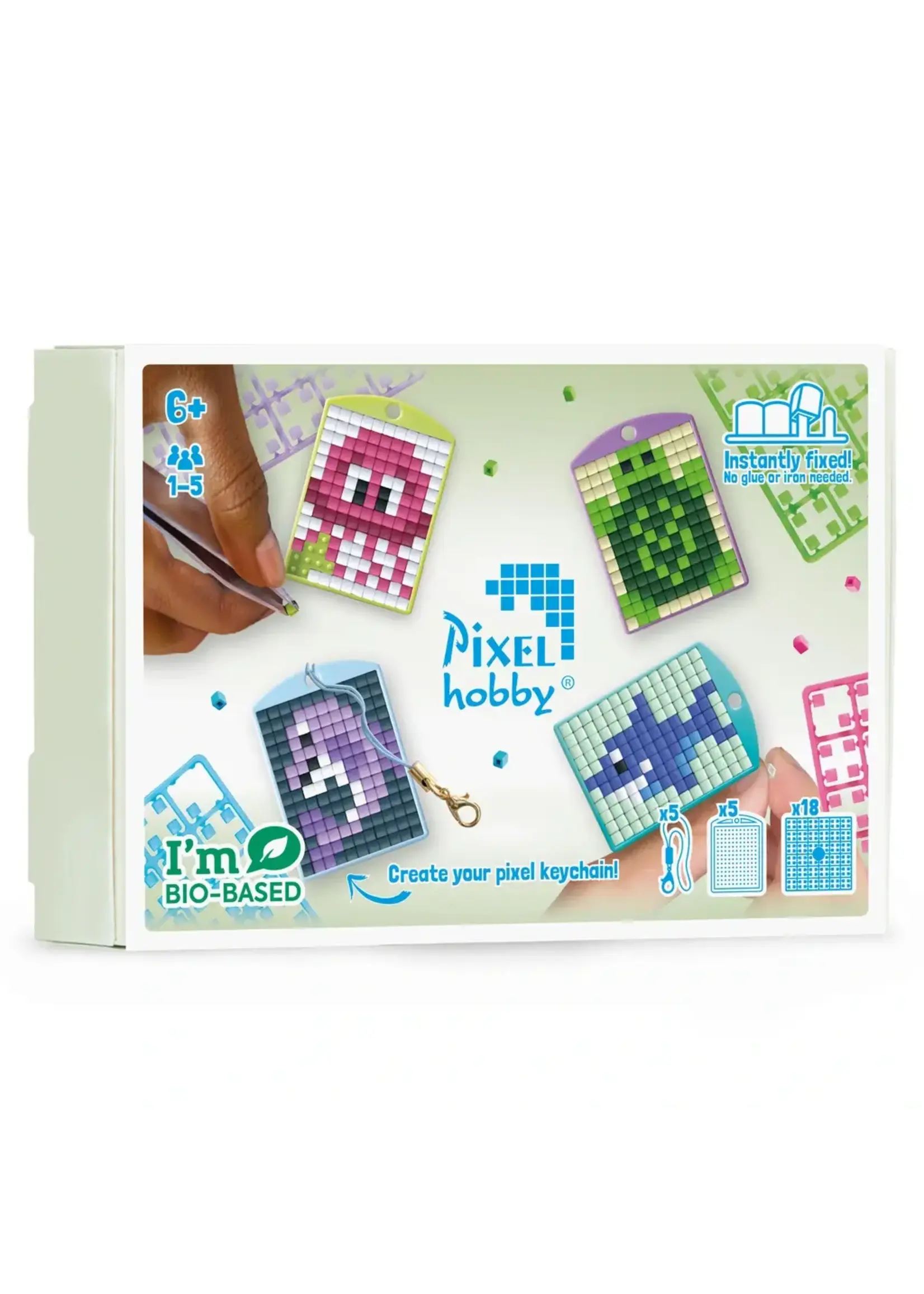 Pixel Pixel Medaillion Themabox - Zeedieren