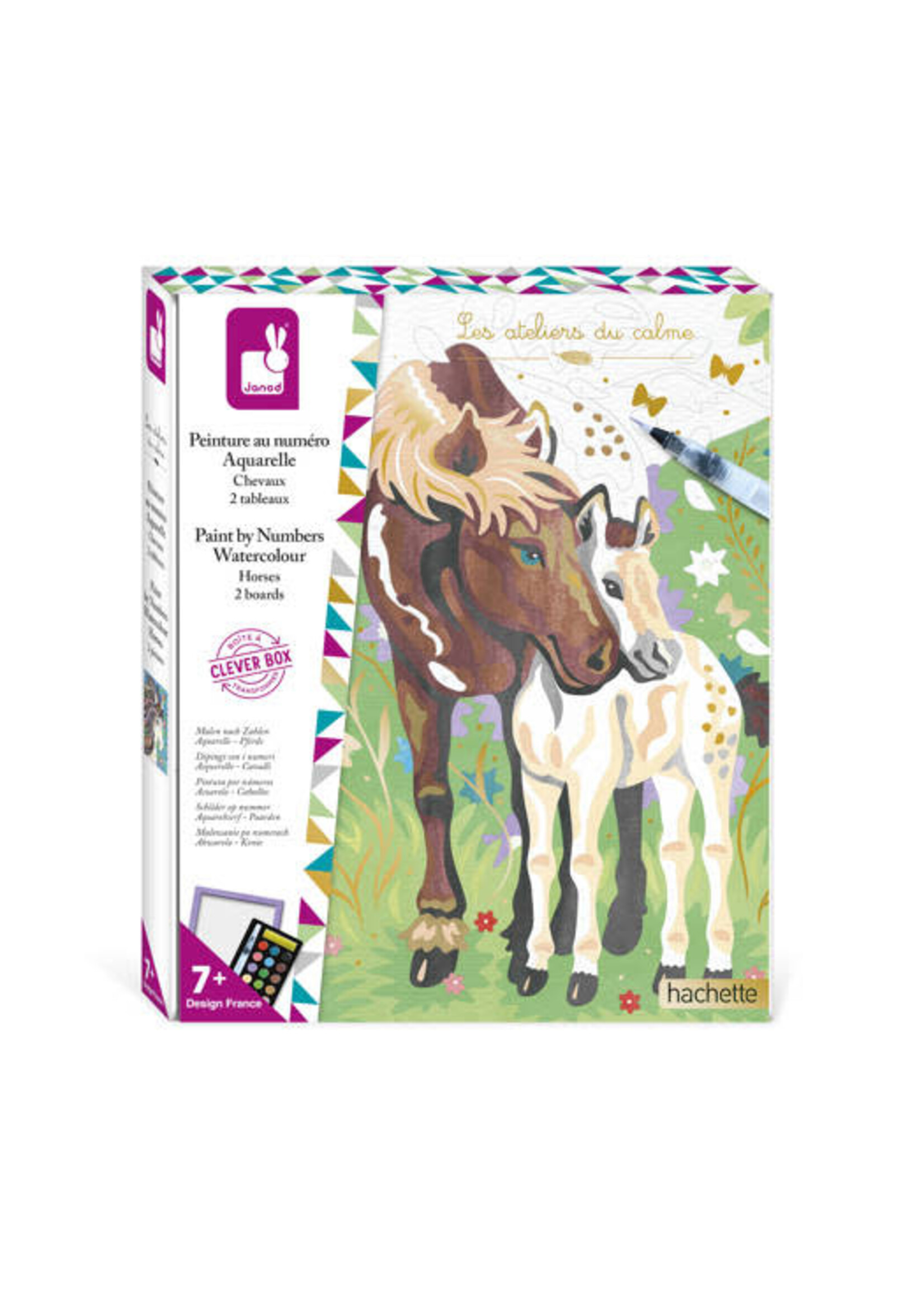 Janod Janod Atelier - Verven op nummer - Paarden