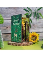 Robotime Tone Cheer DIY Book Nook Boekensteun Story of The Forest Bookend