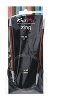 KnitPro Zing KnitPro Zing rondbreinaalden 100cm 5.50mm