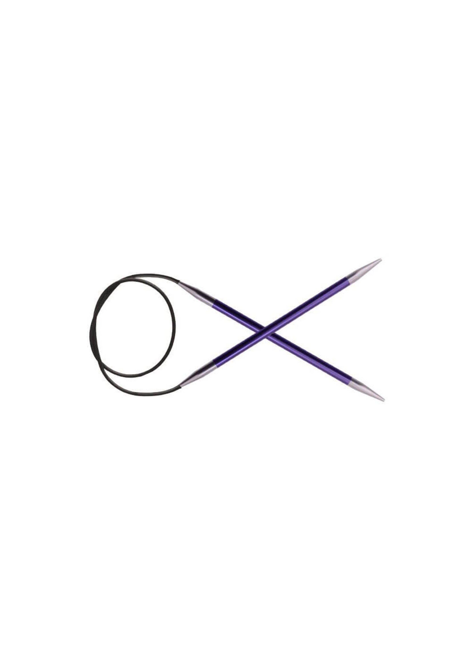 Knitpro KnitPro Zing rondbreinaalden 80cm 7.00mm