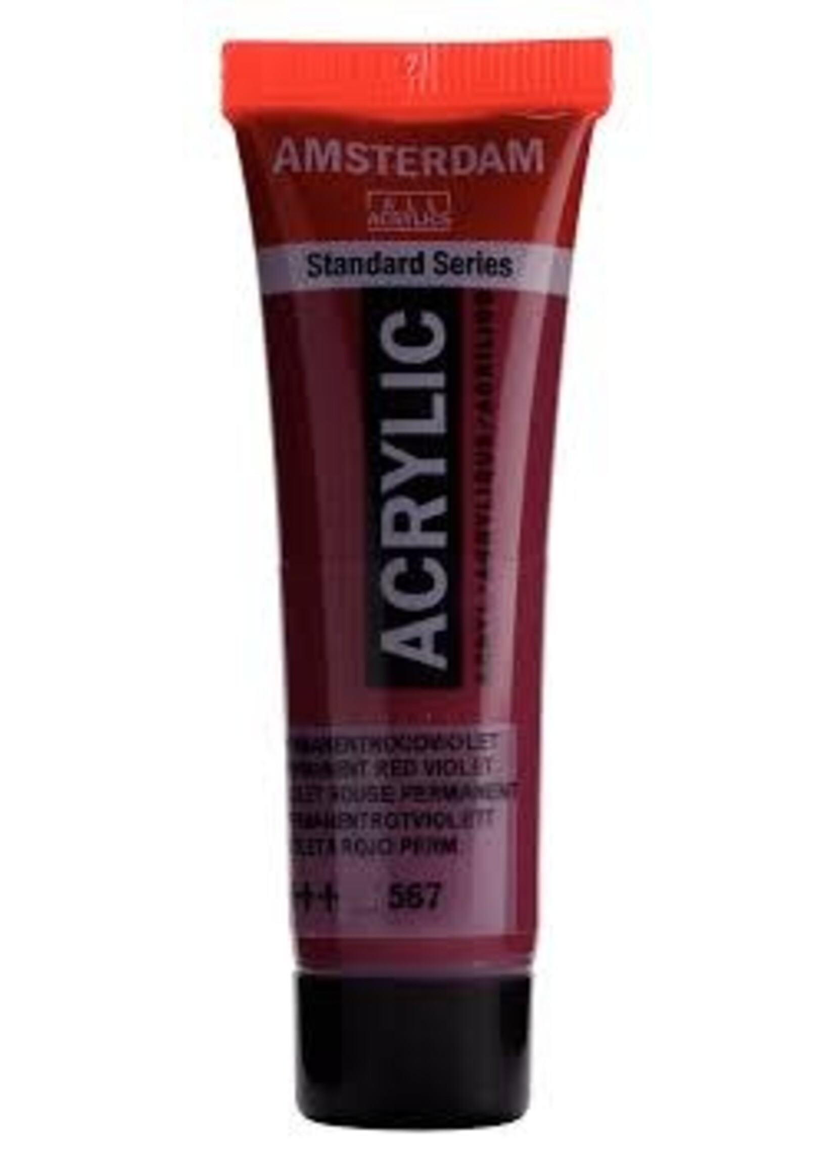 Talens Amsterdam Amsterdam Standard Series Acrylverf Tube 20 ml Permanentroodviolet 567