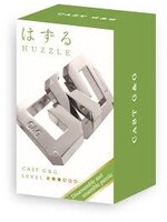 Huzzle Mini Huzzle Cast Puzzle - G&G Silver (level 3)