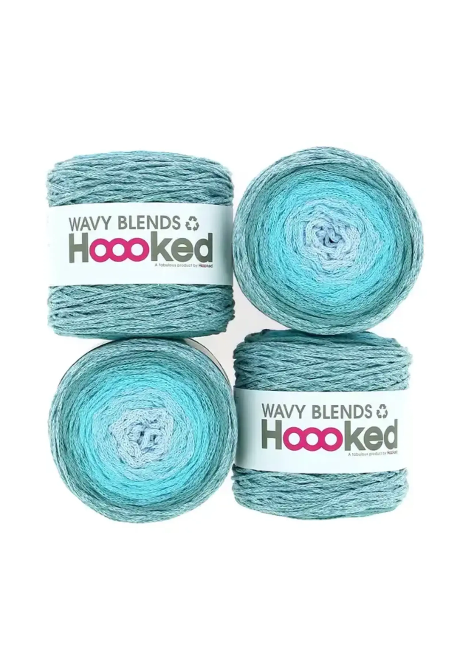 Hoooked Hoooked - Wavy blends sea splash