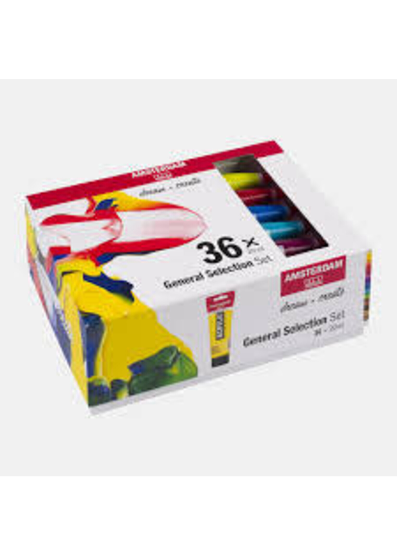 Talens Amsterdam Amsterdam Standard Series acrylverf algemene selectie set | 36 × 20 ml 