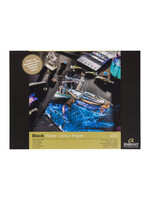 REMBRANDT Rembrandt Aquarelpapier zwart | 24 x 32 cm, 360 g, 10 vellen