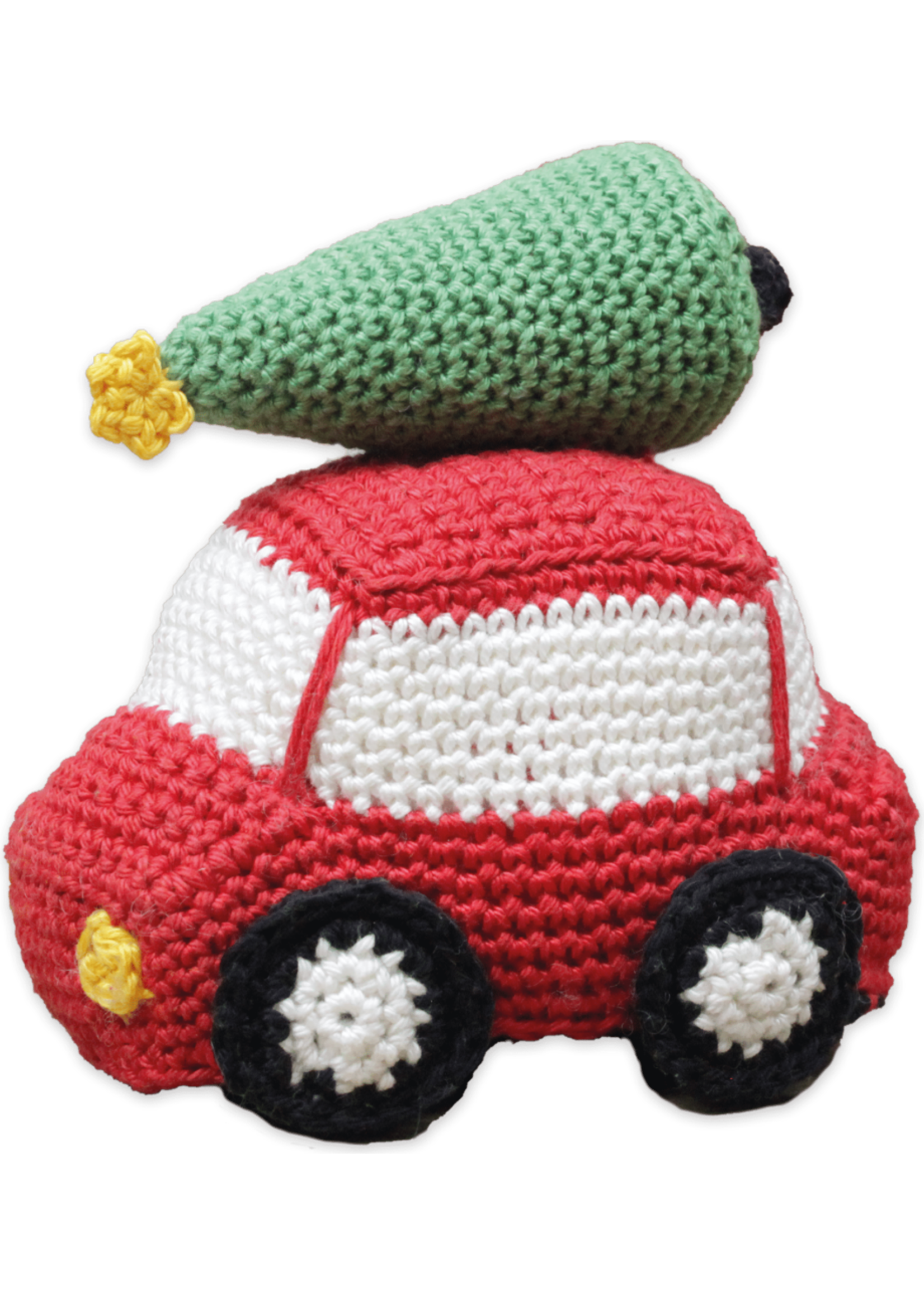 Hardicraft Hardicraft Haakpakket Kerstauto 12x11 cm