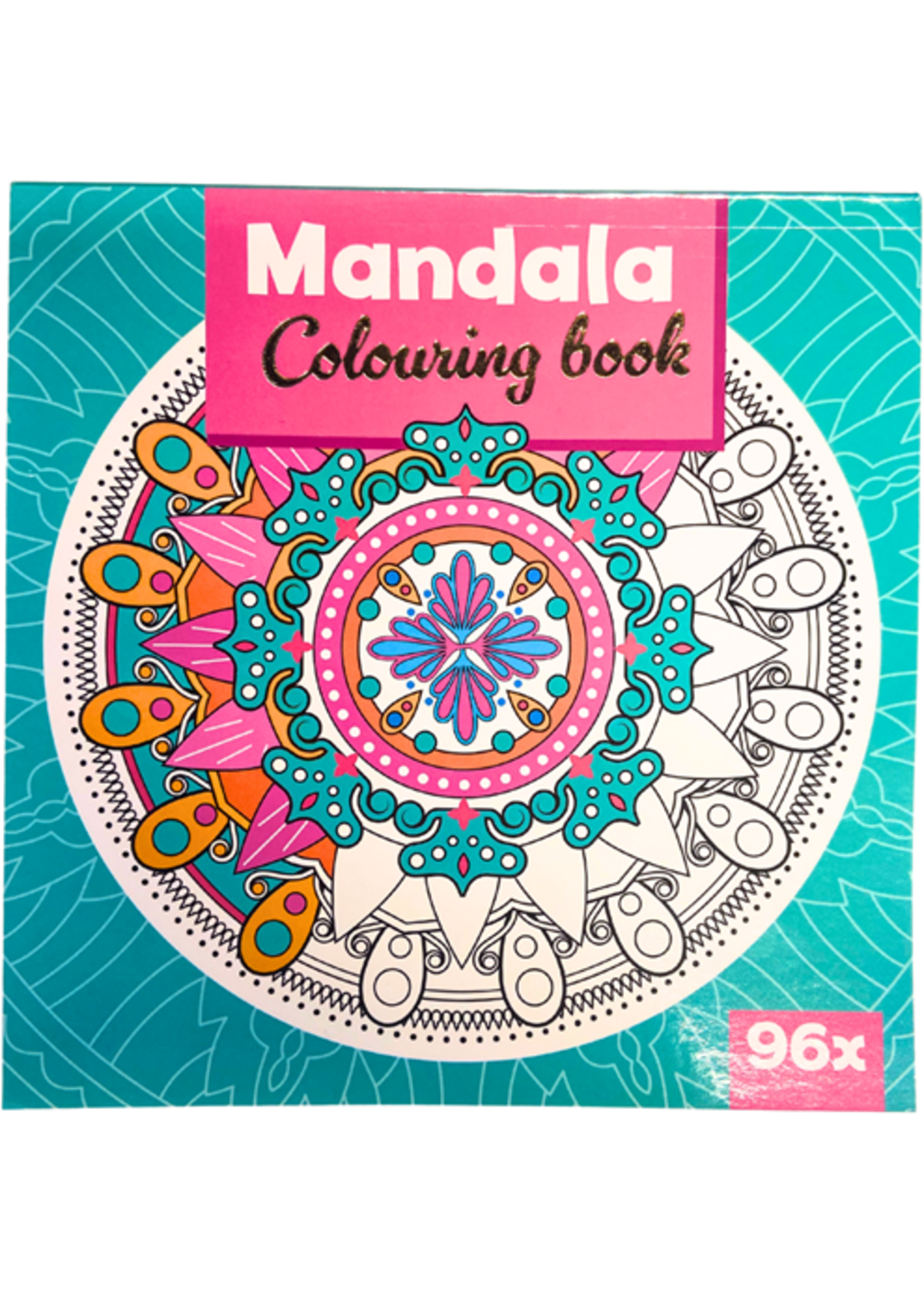 Hobbygroep Kleurboek Mandala 18x18 cm
