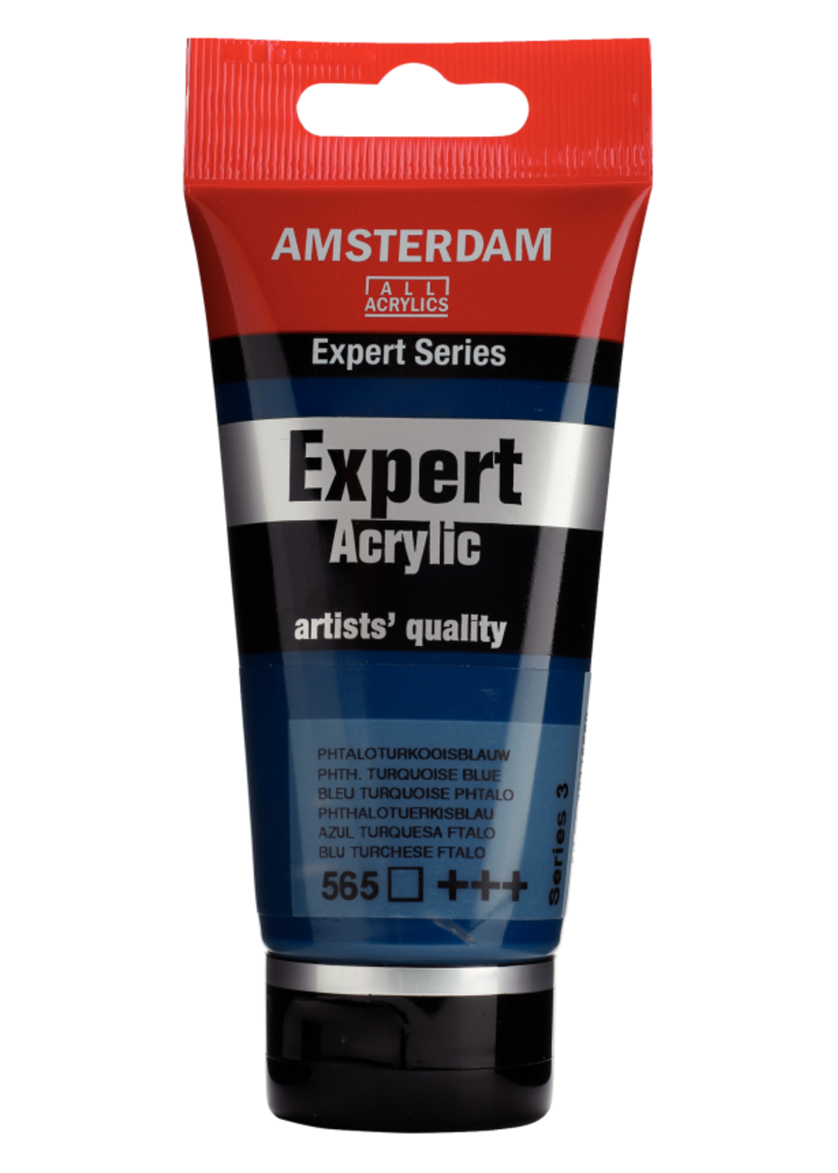 Talens Amsterdam Amsterdam Expert Series Acrylverf Tube 75 ml Phtaloturkooisblauw 565