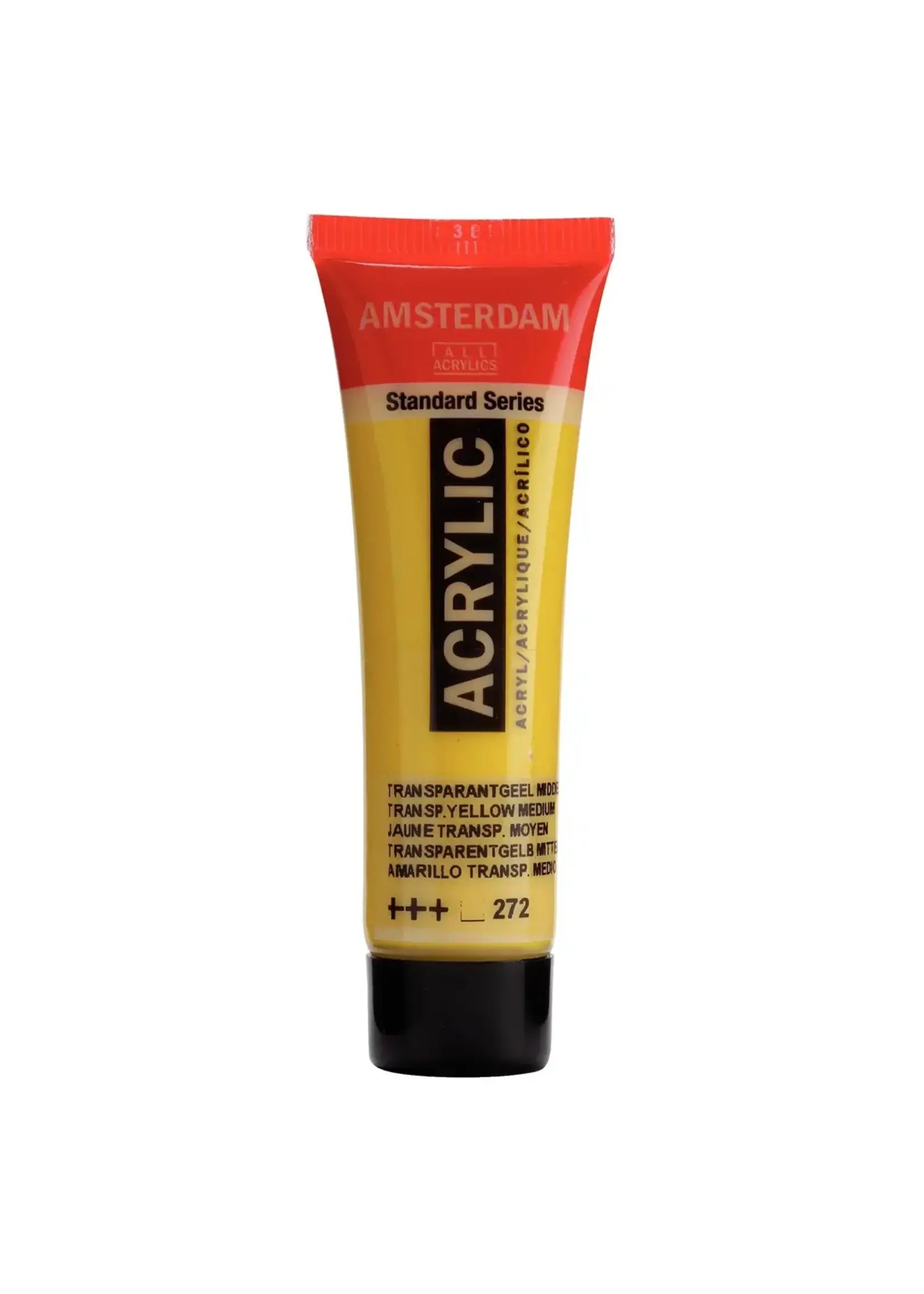Talens Amsterdam Amsterdam Standard Series Acrylverf Tube 20 ml Transparantgeel Middel 272